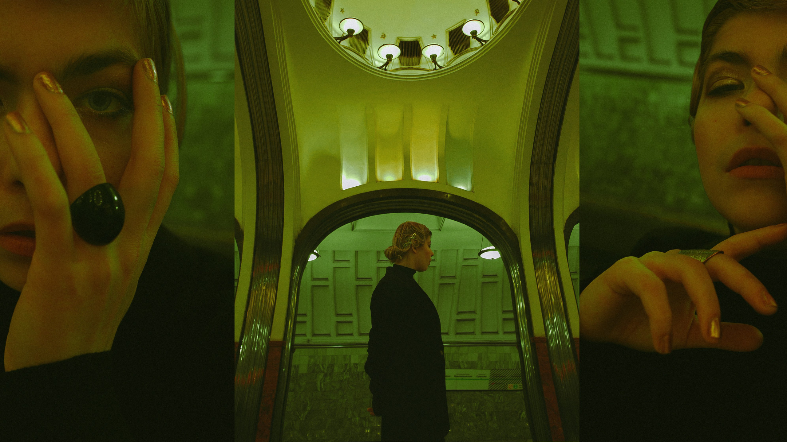 В метро. Allirubrum