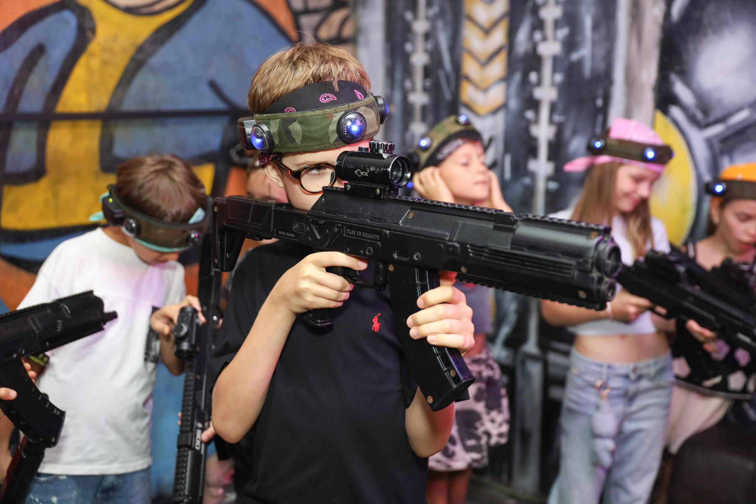 ДЕНЬ РОЖДЕНИЯ В ЛАЗЕРТАГ АРЕНА. Фотограф мероприятий Ирина Каширина