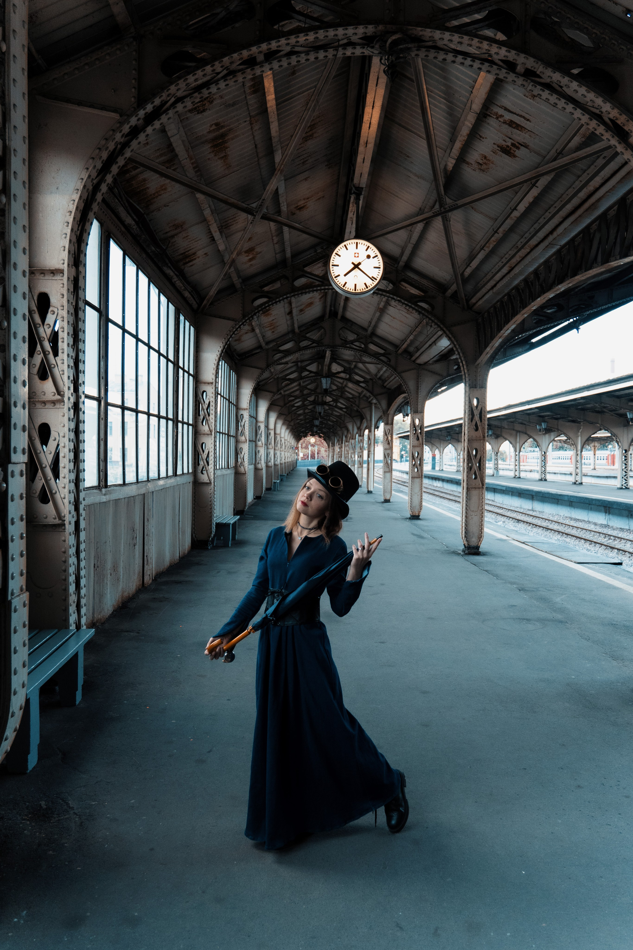 Съемка в тиле стим-панк. Виктория Спорова. Ваш портретный фотограф в Санкт-Петербурге