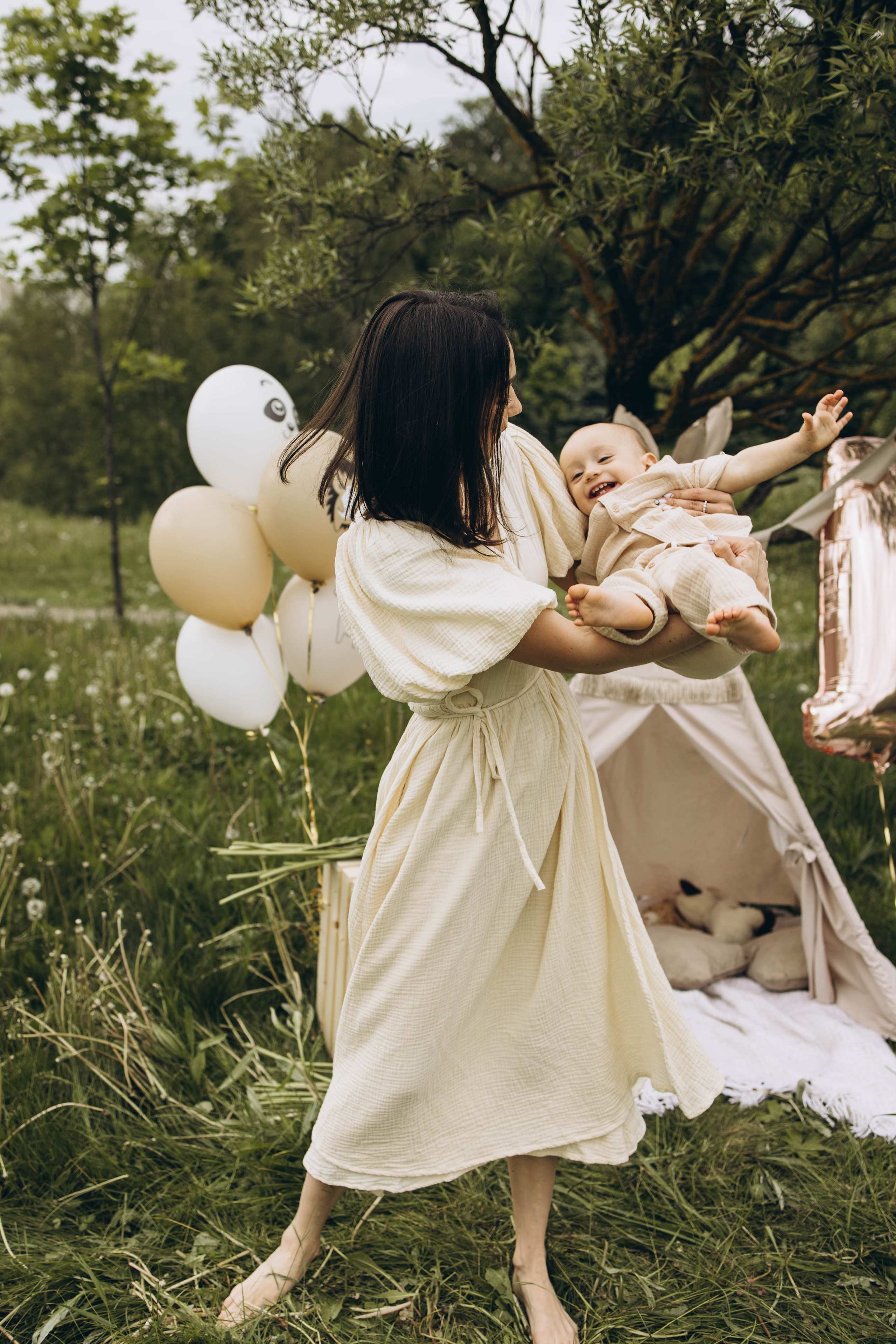 Маша, Женя, Ариана и Мирон. Семейный фотограф в Москве Виктория Ястребинская