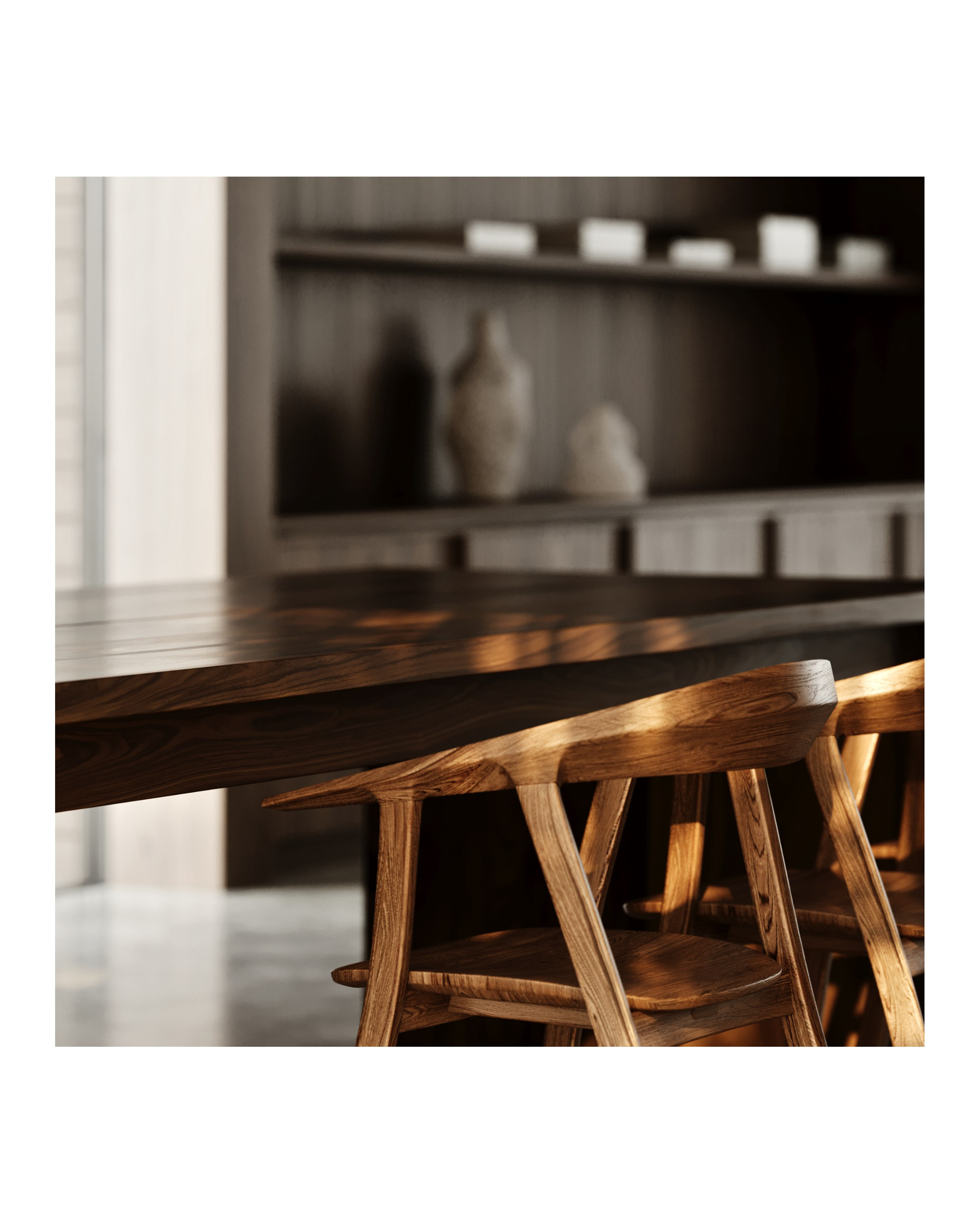 Walnut House by Adam Kane Architects. Cg artist Shchapov Dmitry