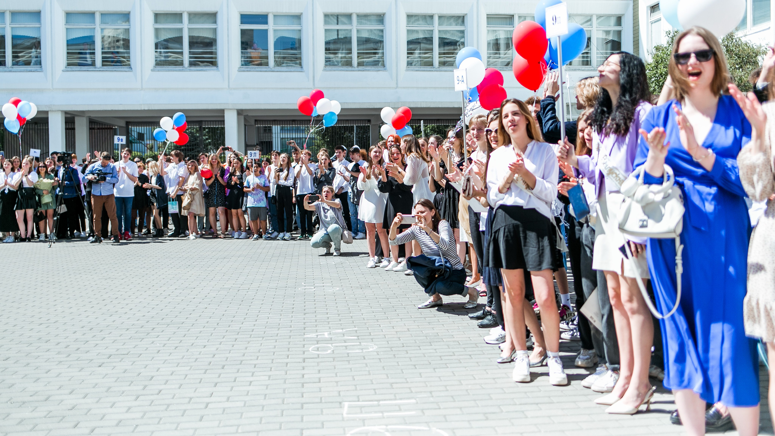 Выпускной 9 класс. Репортажный фотограф Борис Геер