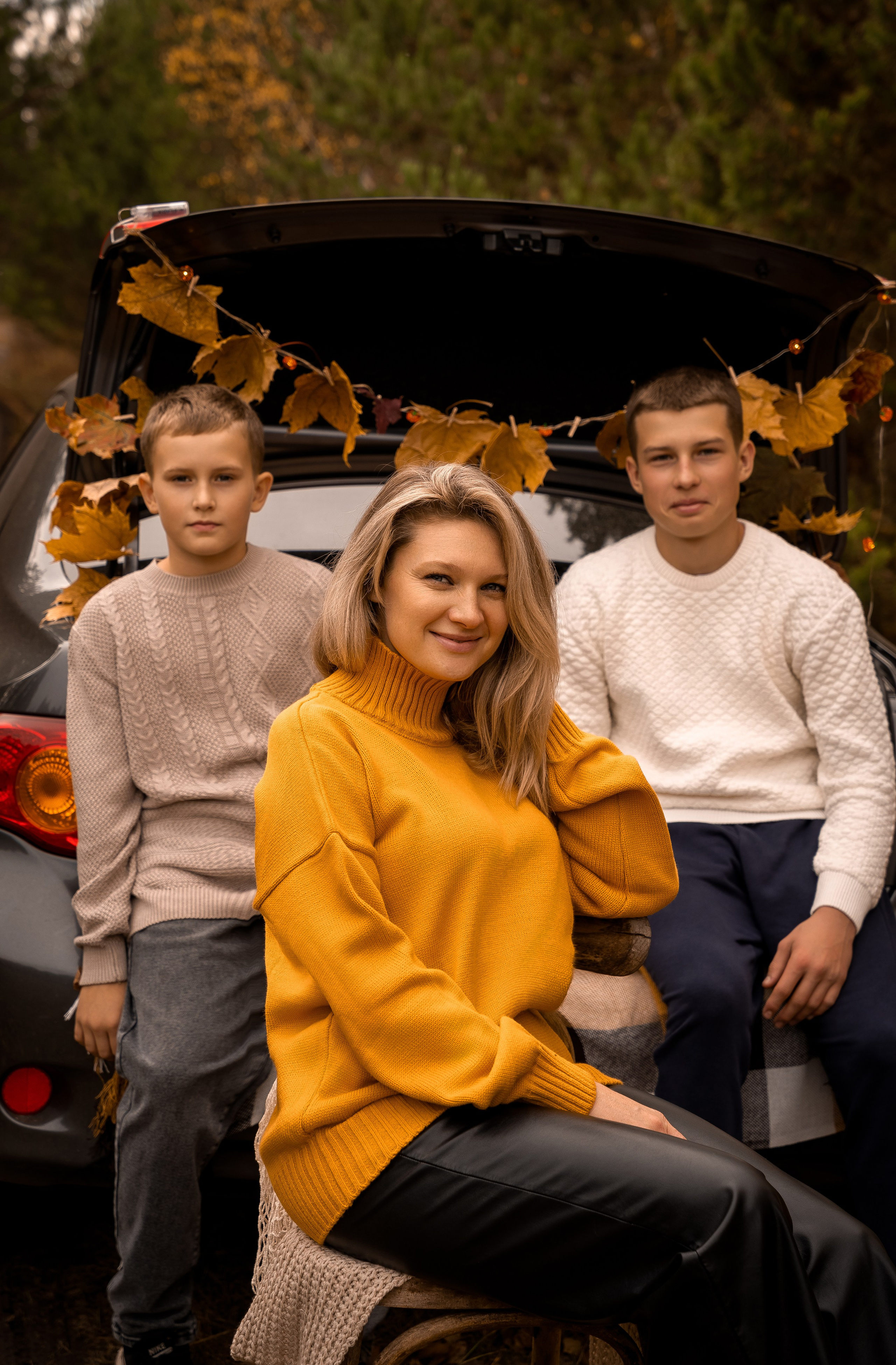 Осенняя история одной большой семьи. Фотограф в Ульяновске Александра Григоровских