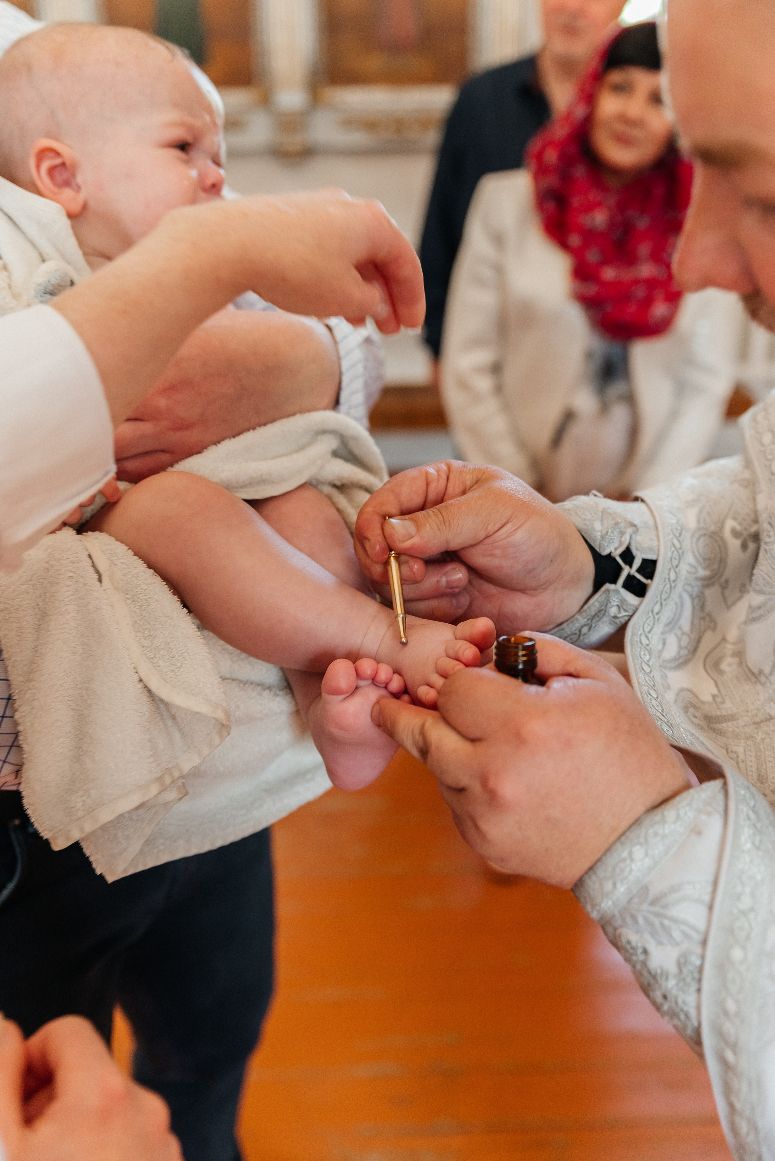 Крещение Тимура. Семейная фото и видеосъёмка. Брянск