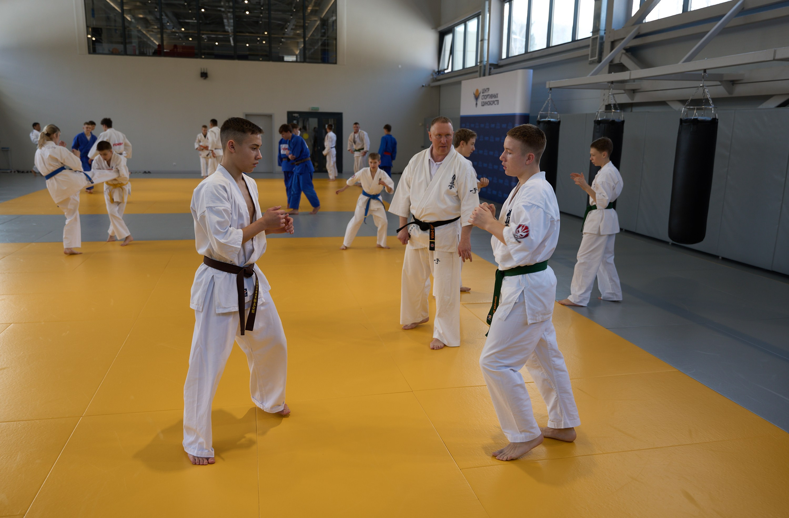 Открытие центров спортивных единоборств «Сокол» Красноярск/Дивногорск. Александр Сазонов Красноярск