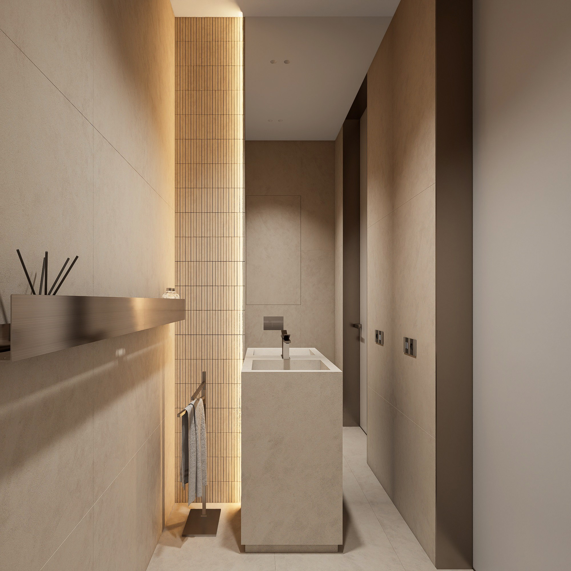 Загородный дом Благовещенск_интерьер_для сайта. Архитектурно-дизайнерское бюро ROOMS