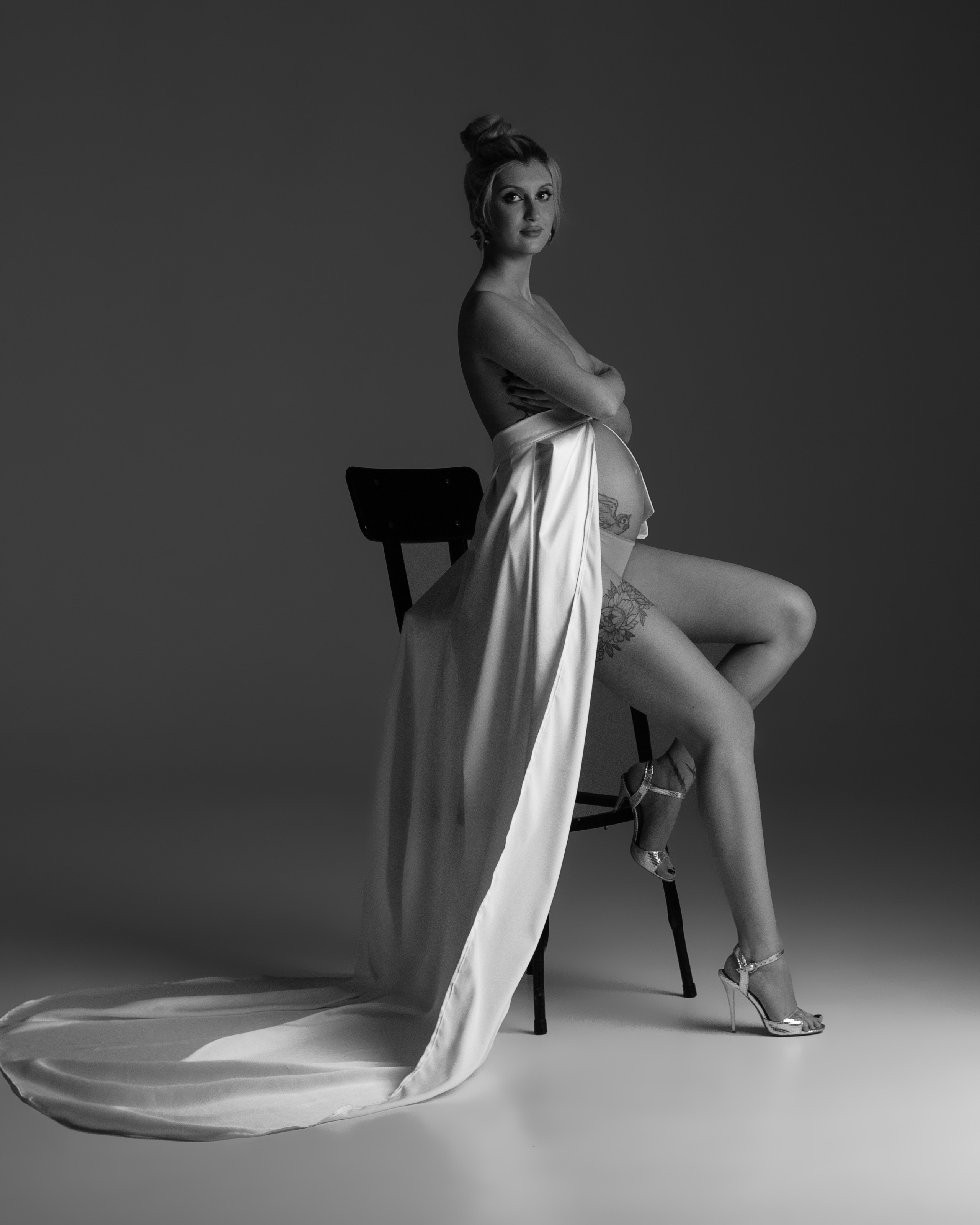 Образ для фотосессии беременности 