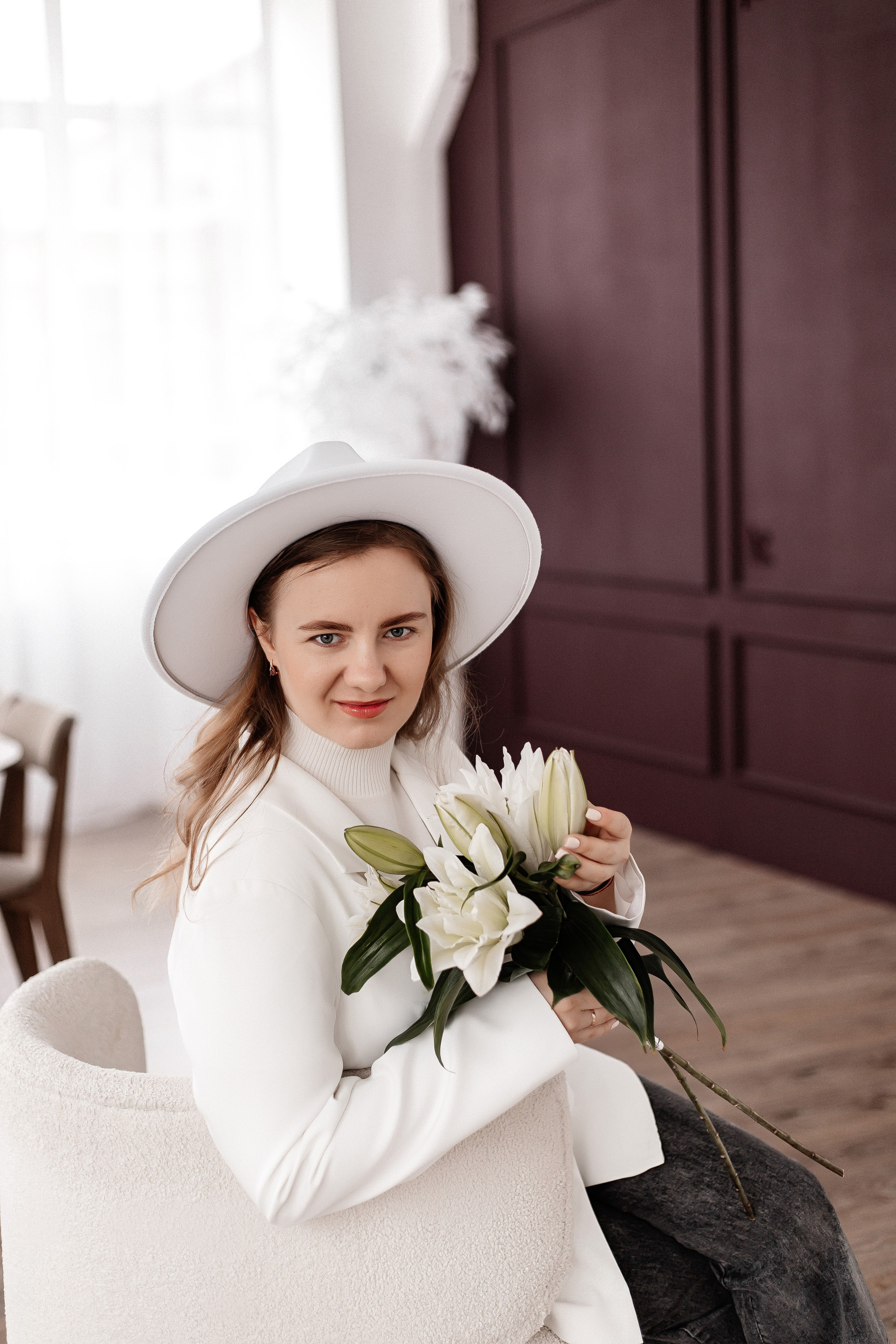 Фотопроект с живыми лилиями. Семейный фотограф в Саратове Элоиза Ляпина