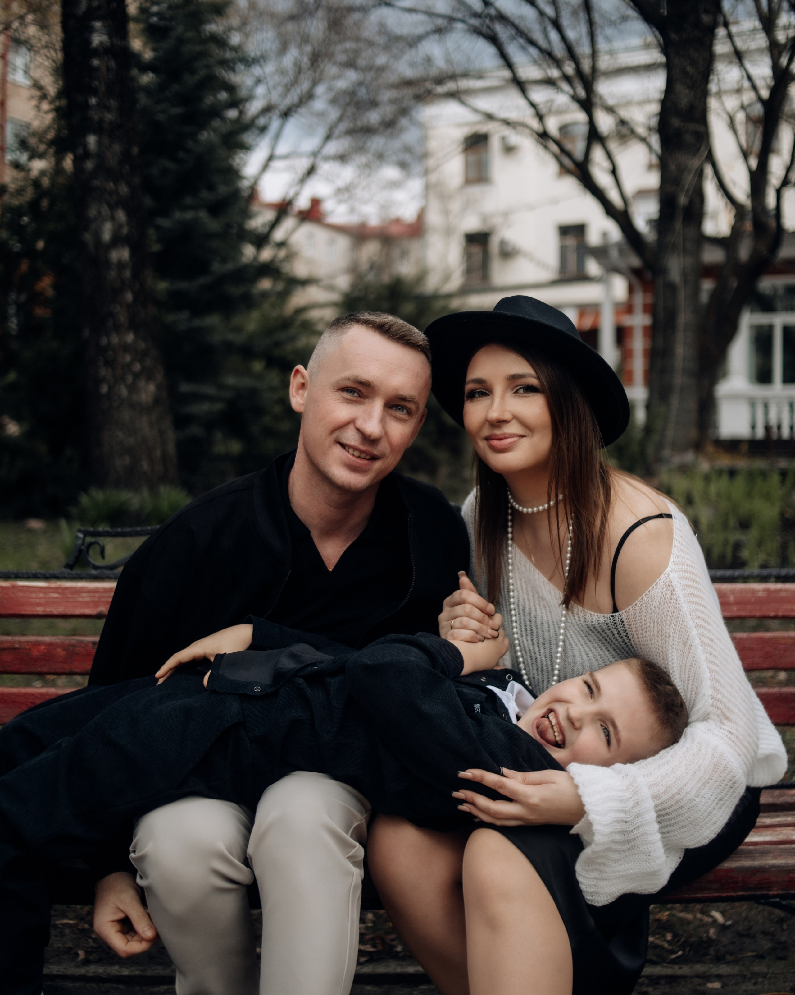 Евгения и её семья. Фотограф Брянск