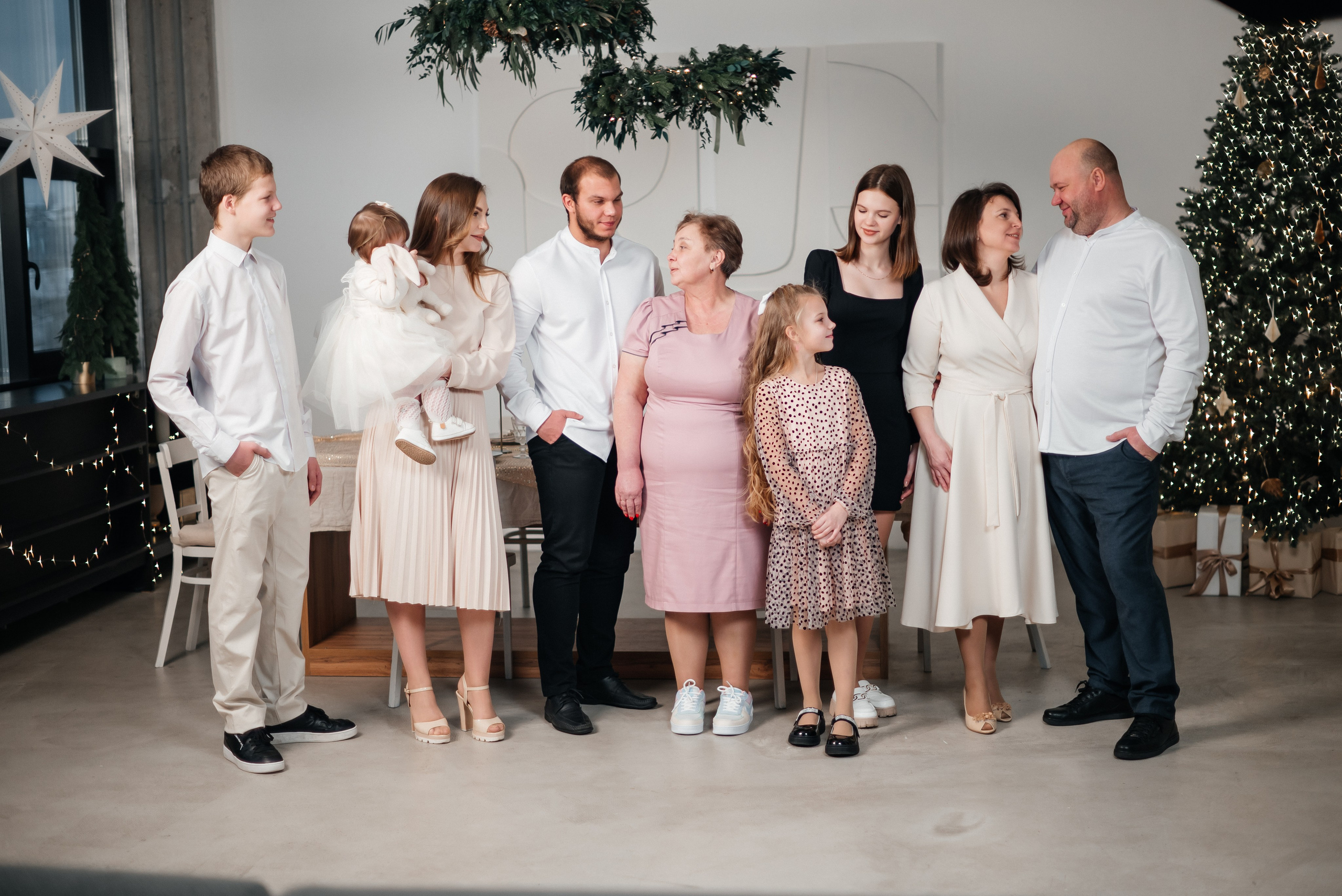 Большая семья. Свадебный фотограф
