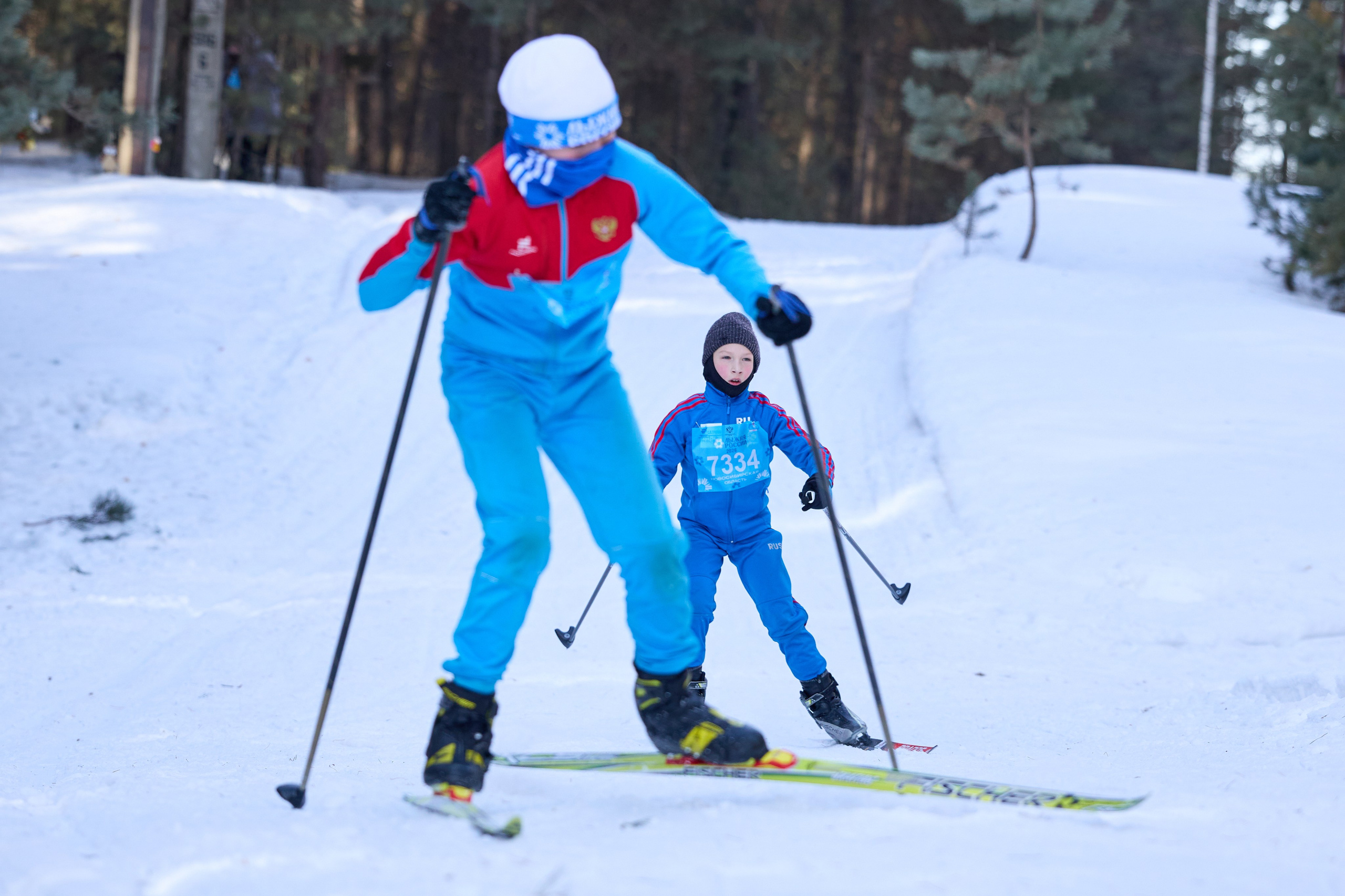 «Лыжня России — 2026» г. Бердск. Фотограф в Новосибирске Алена Скокова