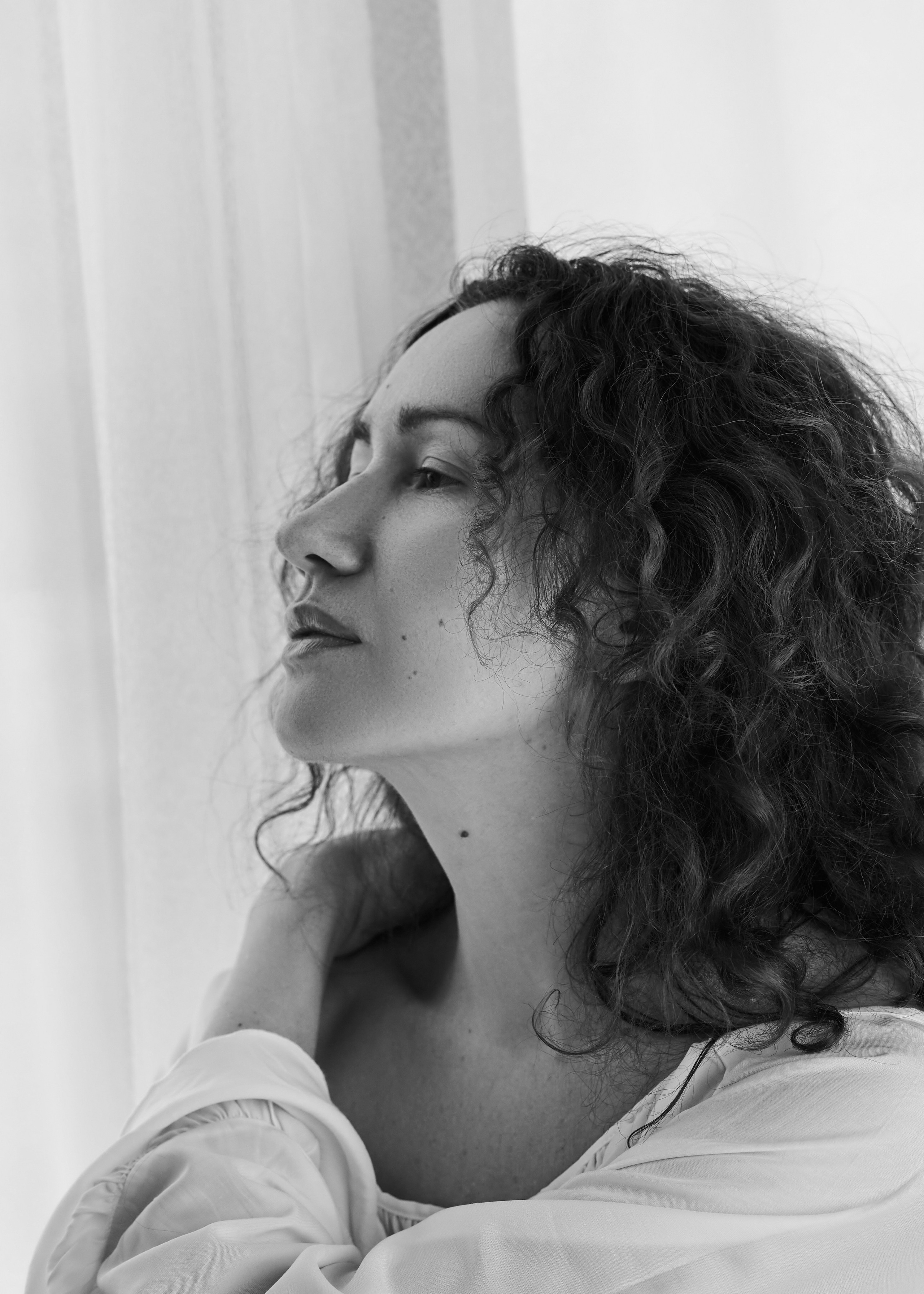 Фотосессия в платье из вуали в Калуге