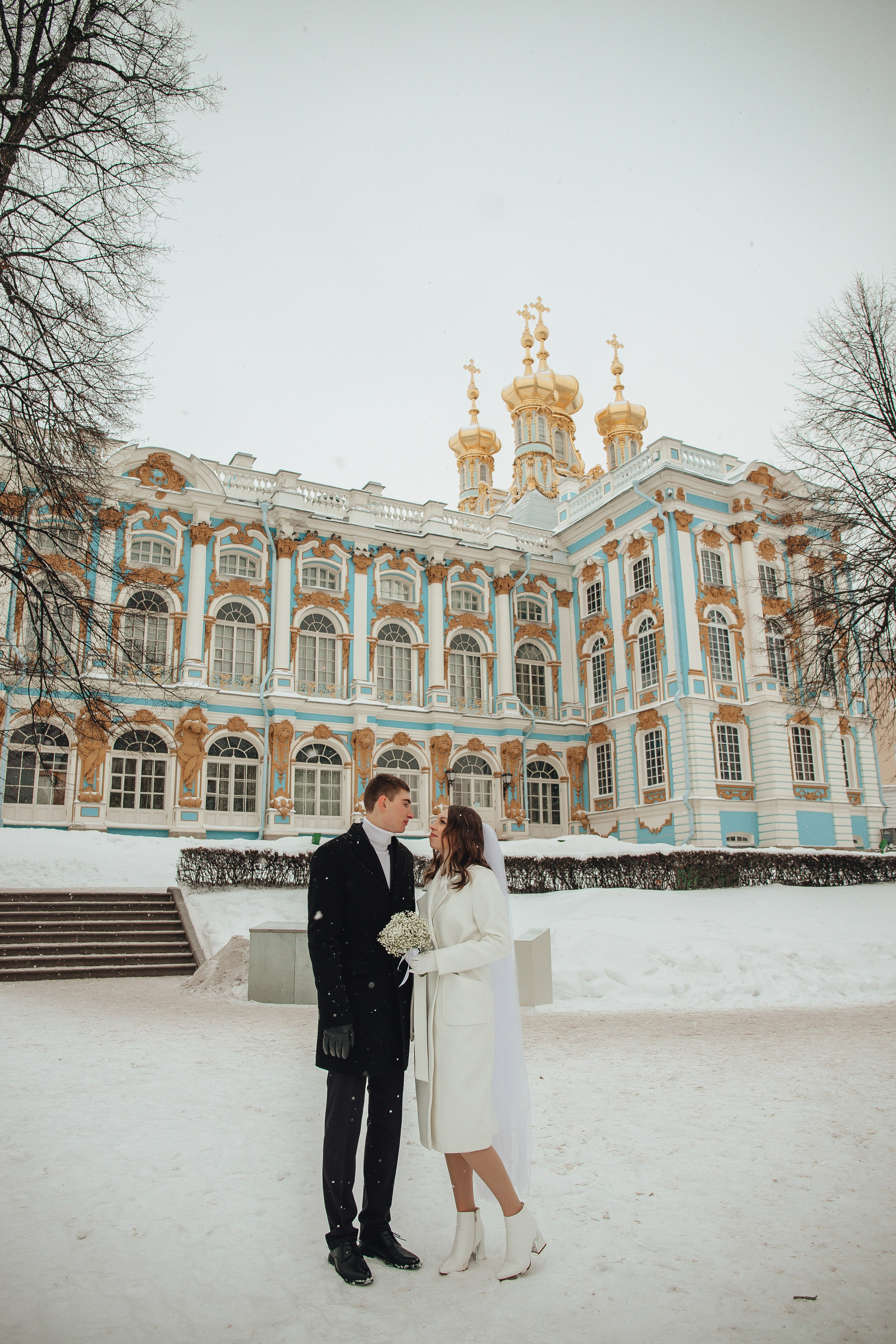 Андрей & Соня. Царское Село, зима. Свадебный и семейный фотограф Пушкин Царское Село СПБ Питер Санкт-Петербург и Рязань Ольга Козлова