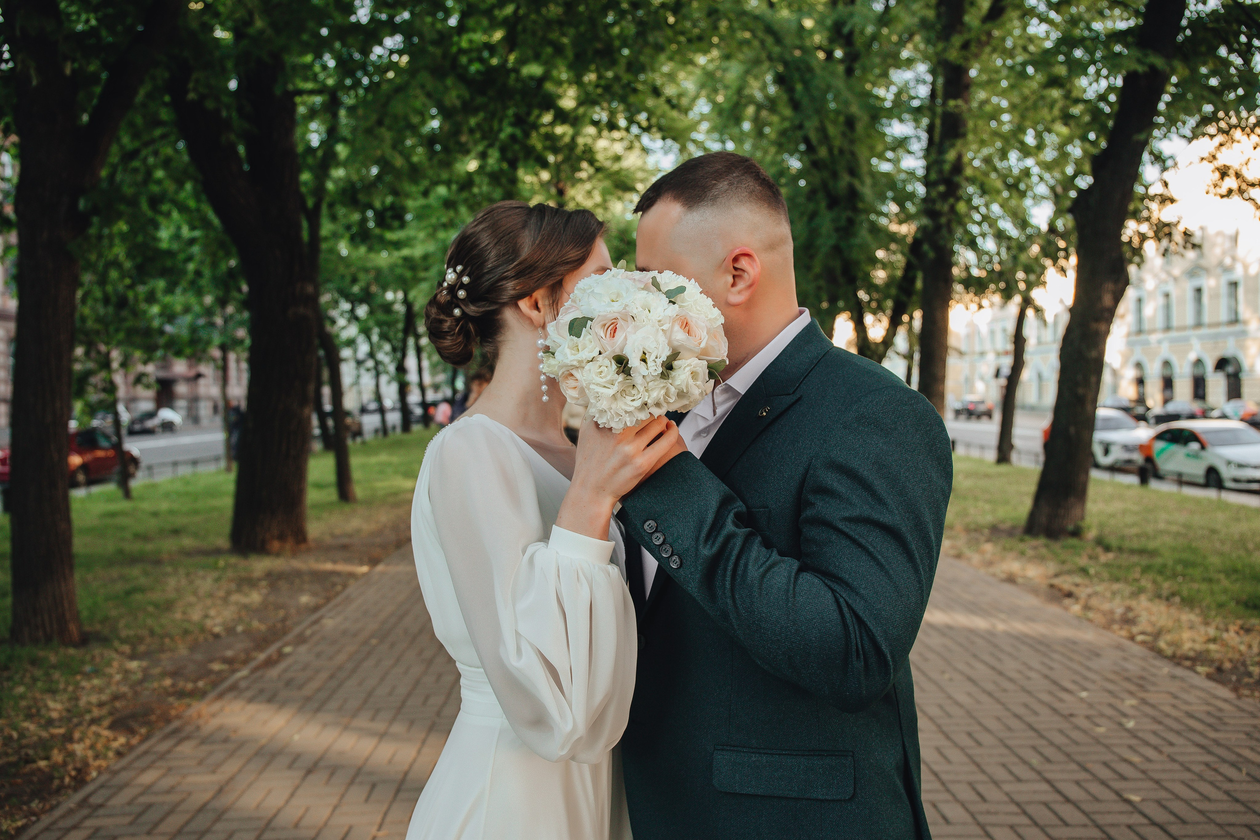 Андрей & Вика. Теплый вечер. Свадебный и семейный фотограф Пушкин Царское Село СПБ Питер Санкт-Петербург и Рязань Ольга Козлова