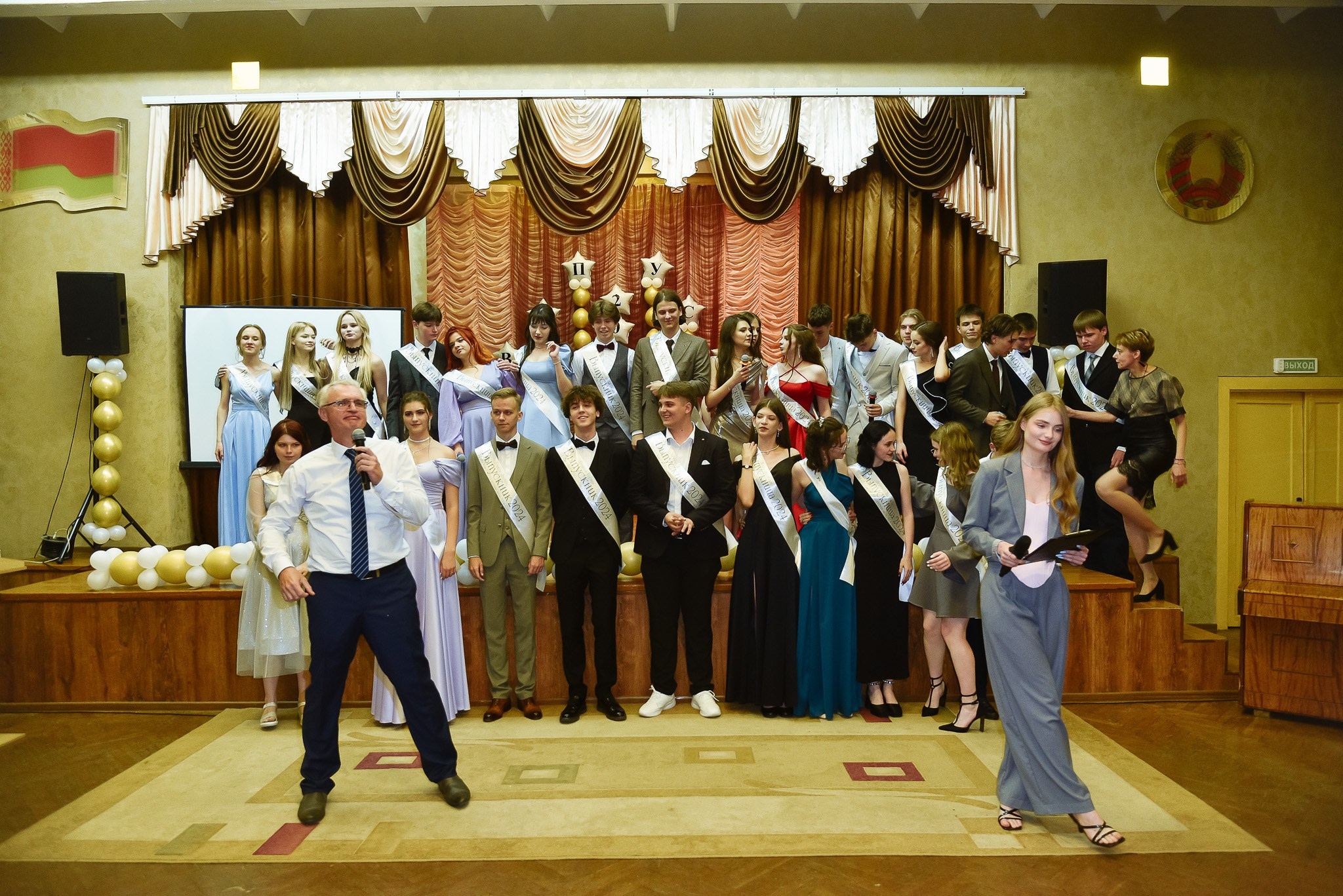Выпускной 11 кл (до банкета). Фотограф Олег Юршевич Солигорск Минск