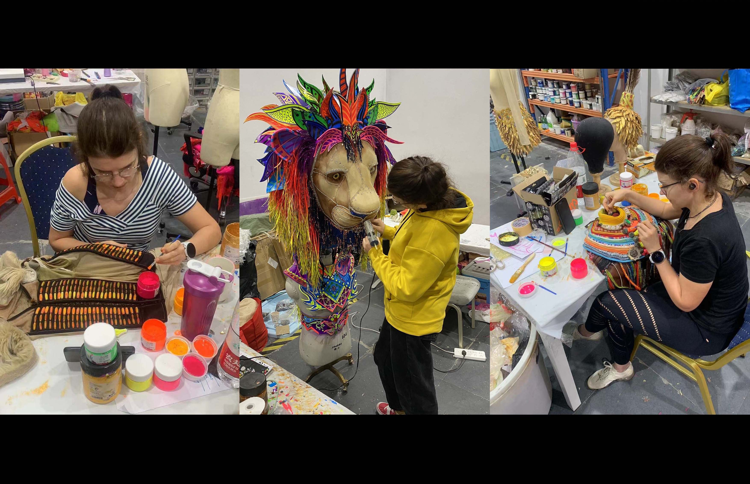 WORKSHOP. Munina Dina. Set design portfolio