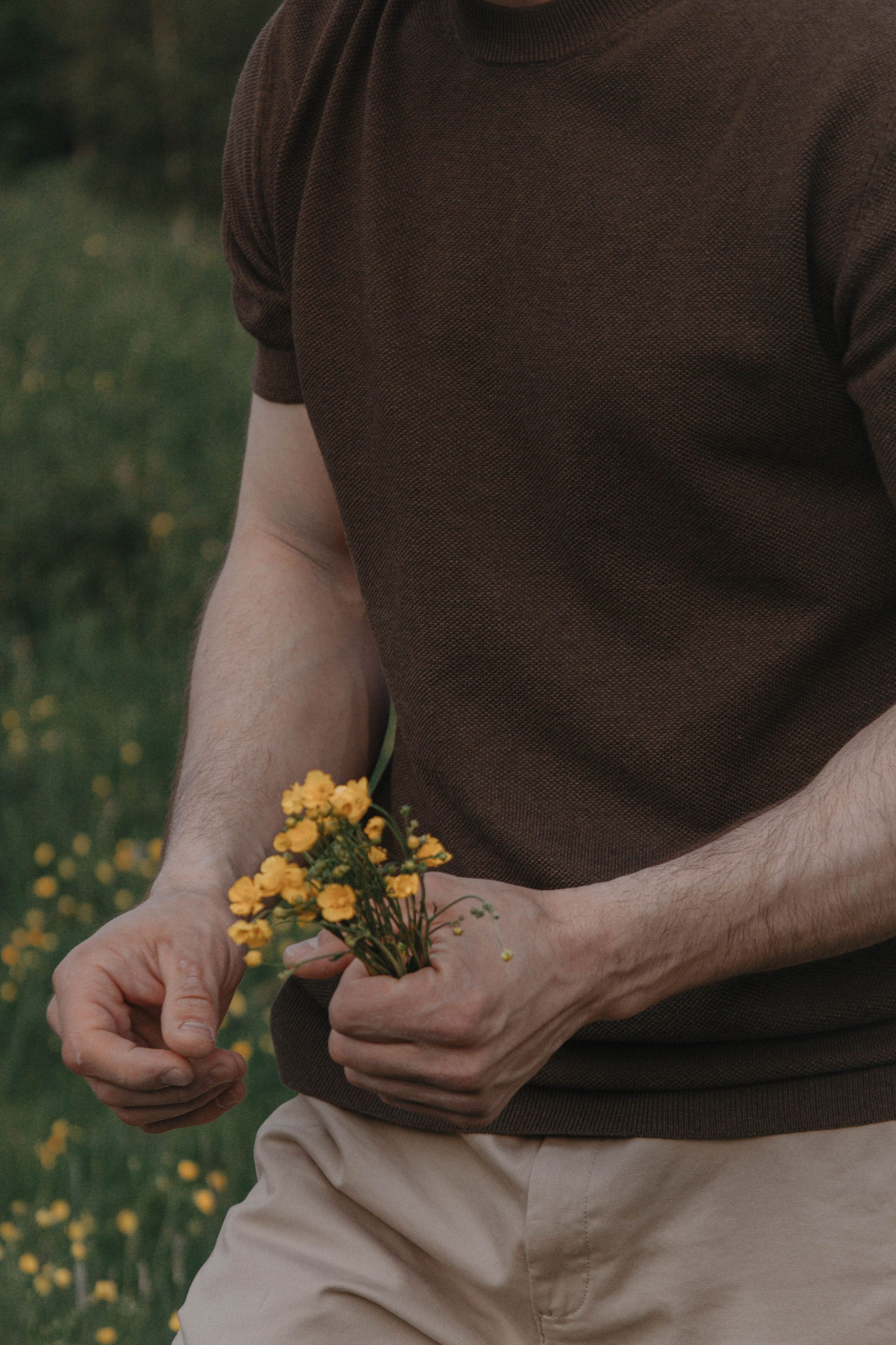 Букет полевых цветов. Семейный фотограф Химки — Москва
