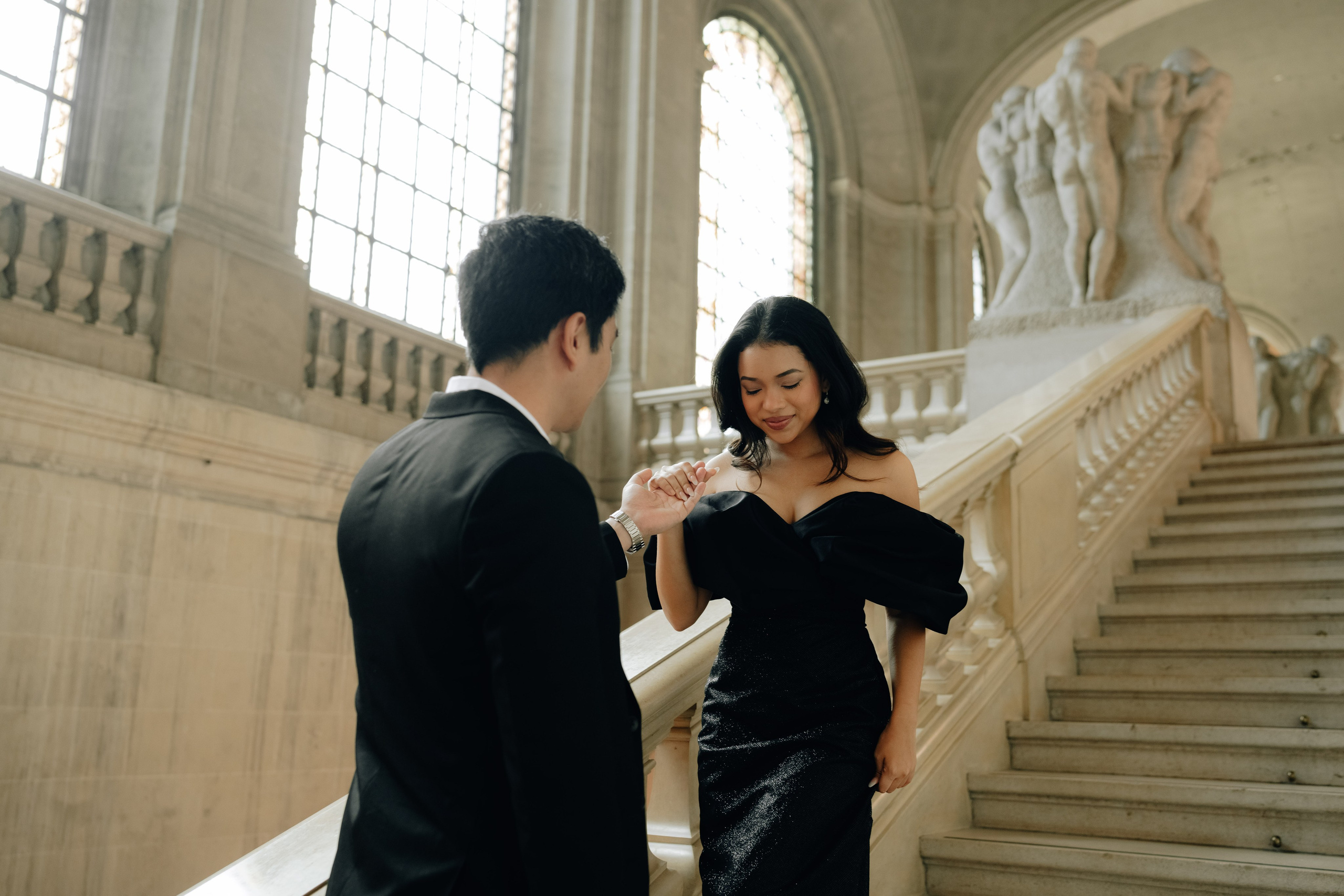 Fifi & Shamil | The Museum of Art. Профессиональный свадебный фотограф в Женеве и Швейцарии | Таня Вовчецкая