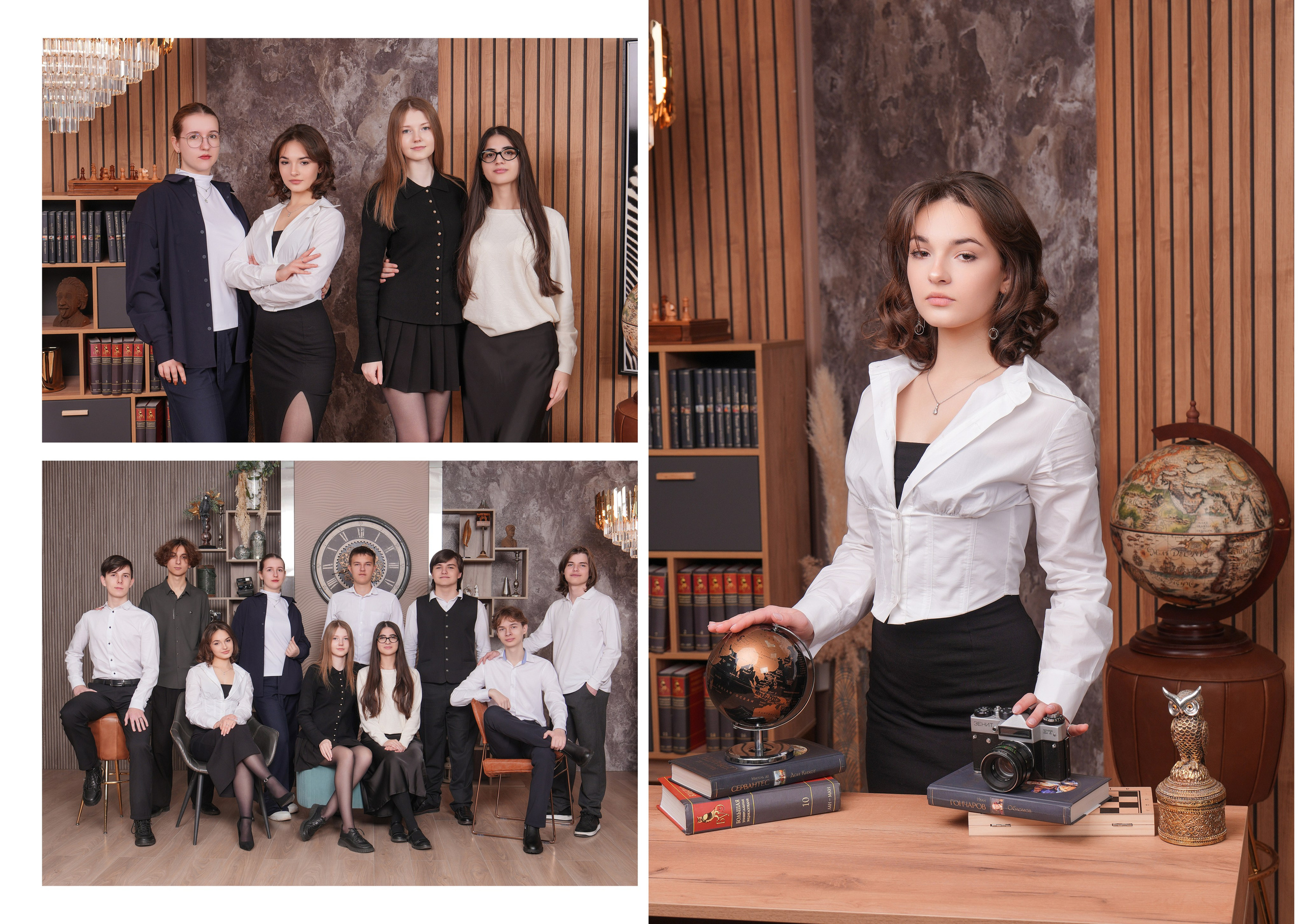 ГИМНАЗИЯ 82 9 Д. Красивый выпускной альбом в Краснодаре