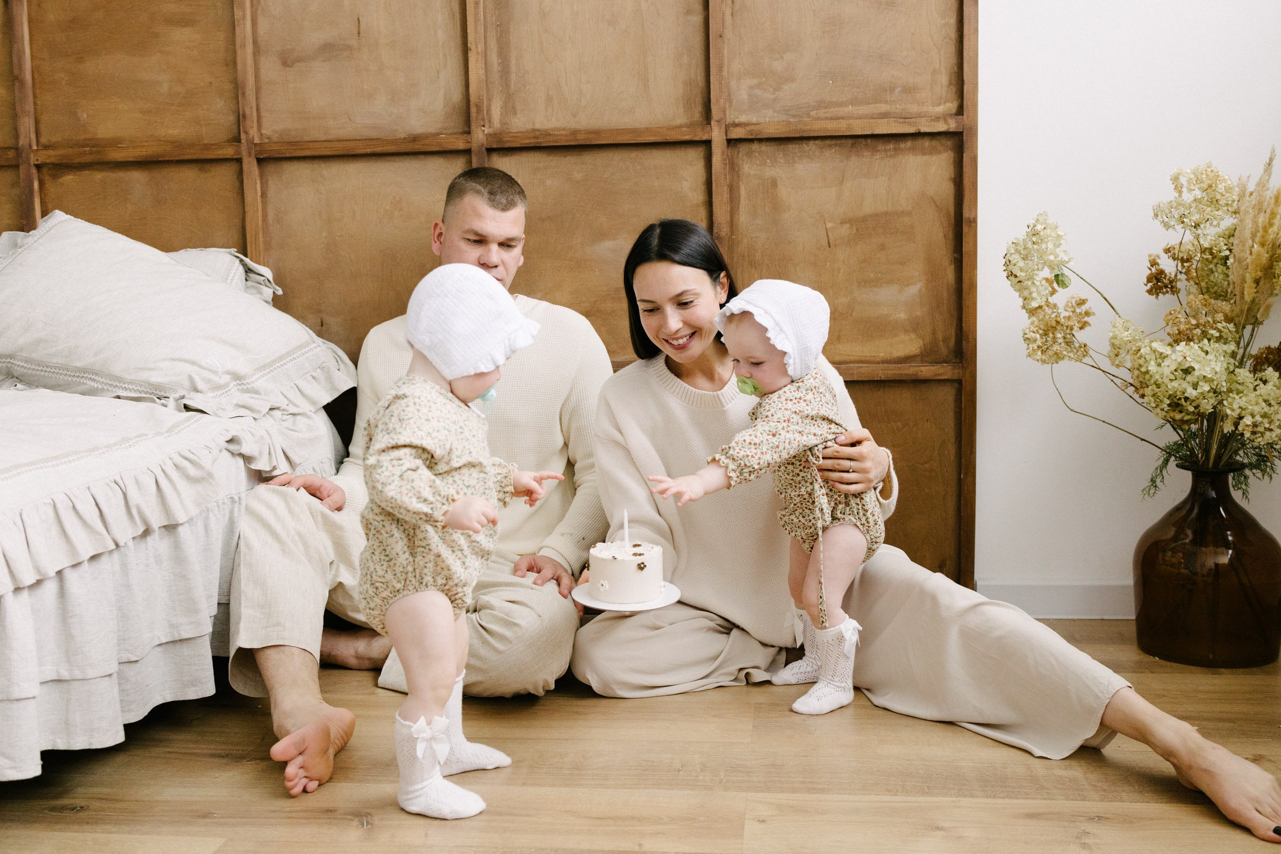 1 годик Василисы и Софы. Свадебный и семейный фотограф в Смоленске Галина Егорова