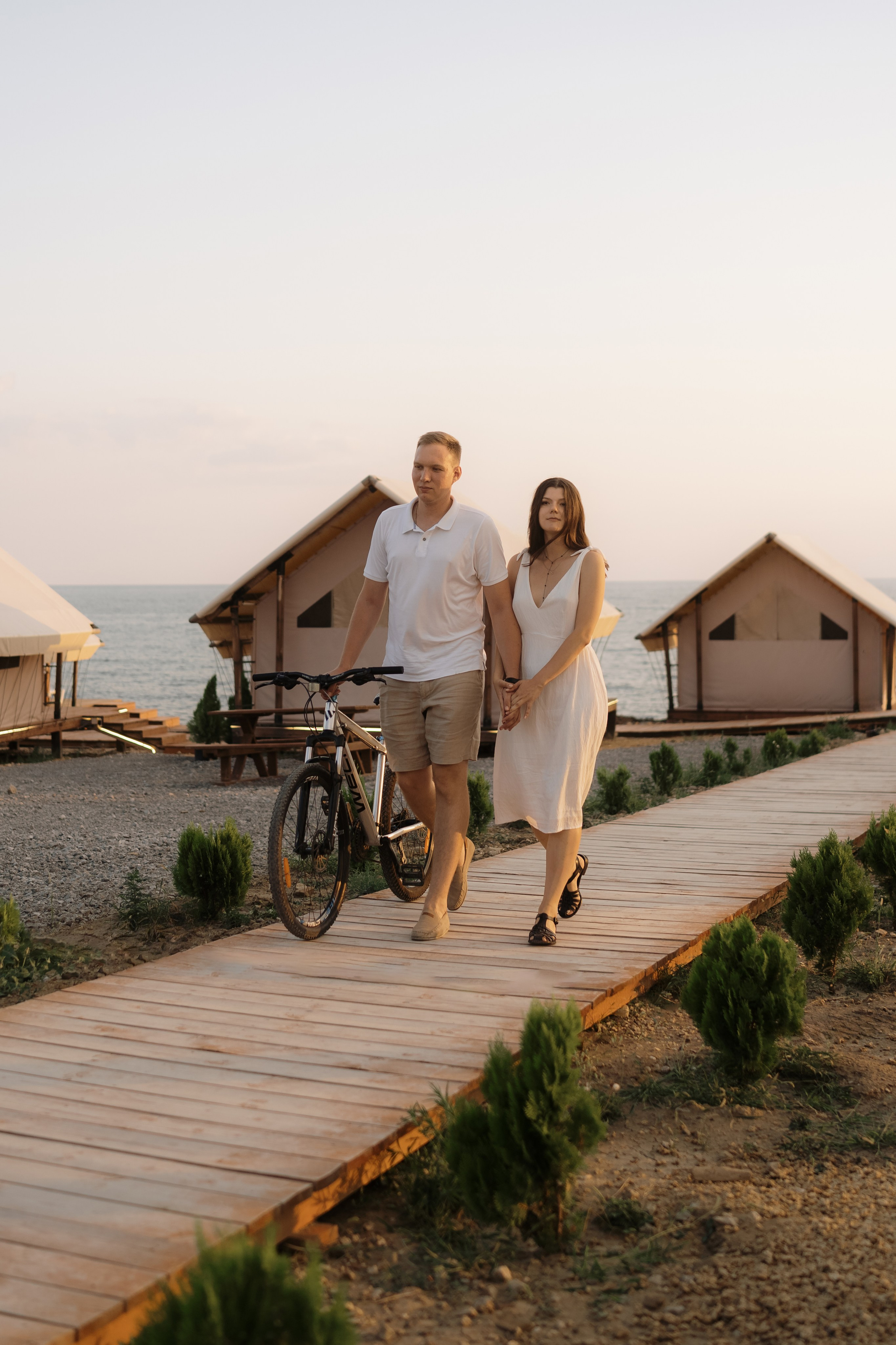 Свидание с ветерком. Свадебный и портретный фотограф Алена Седининна в Крыму