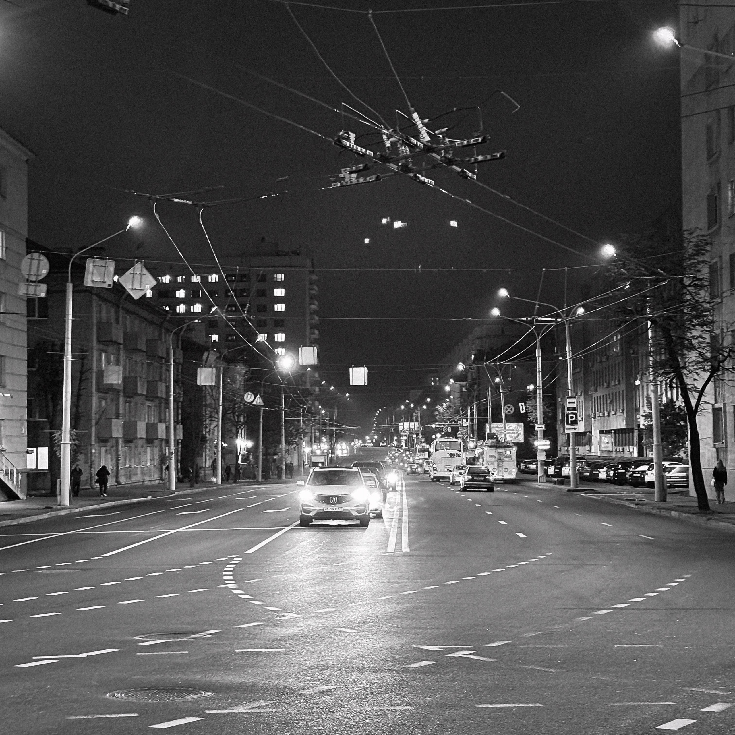 Минск. Фотограф Антон Швец — Монохромная реальность