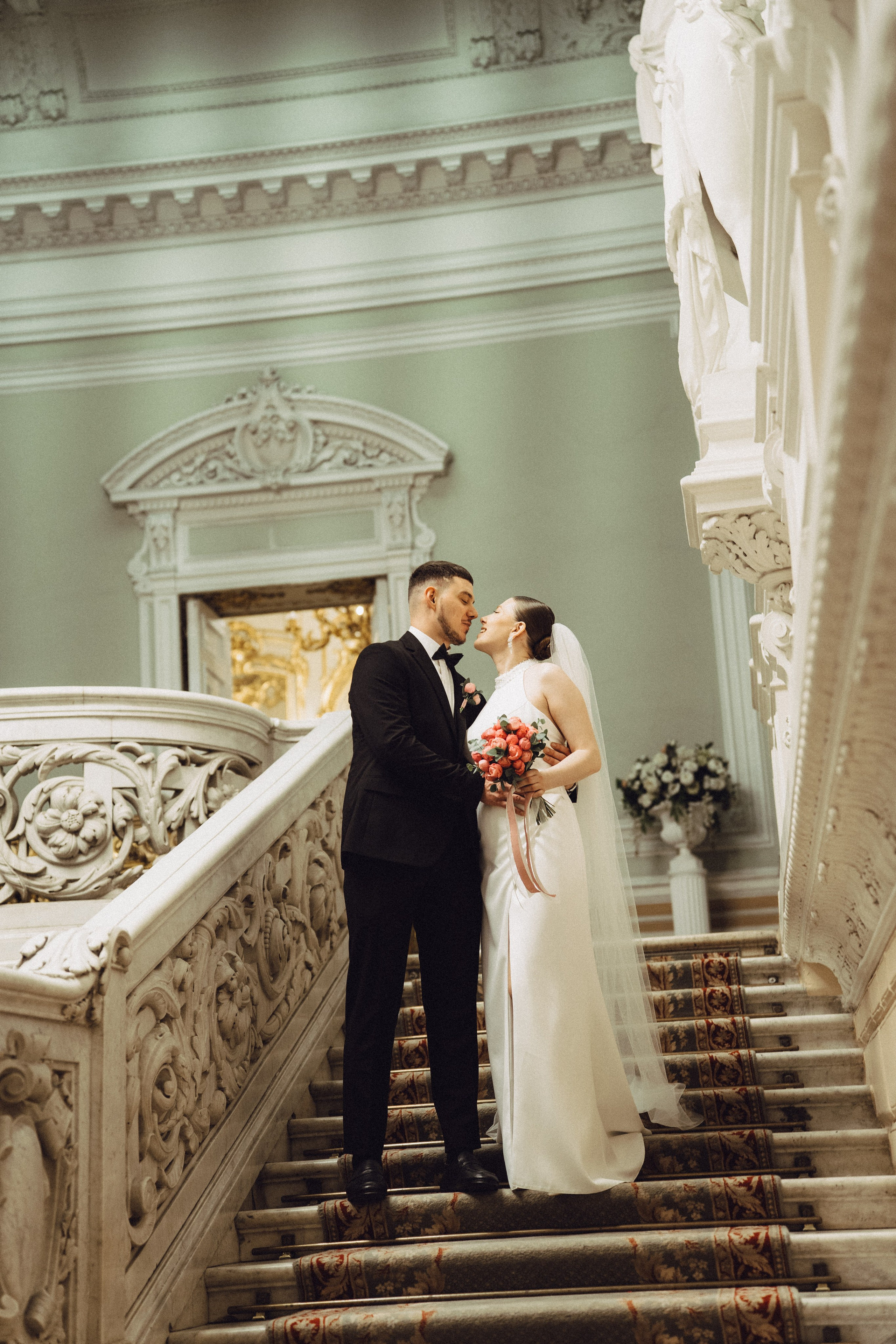 СВАДЕБНАЯ СЬЕМКА В ПЕВОМ ДВОРЦЕ БРАКОСОЧЕТАНИЯ. Профессиональный фотограф, Санкт-Петербург — Виктория Богомолова