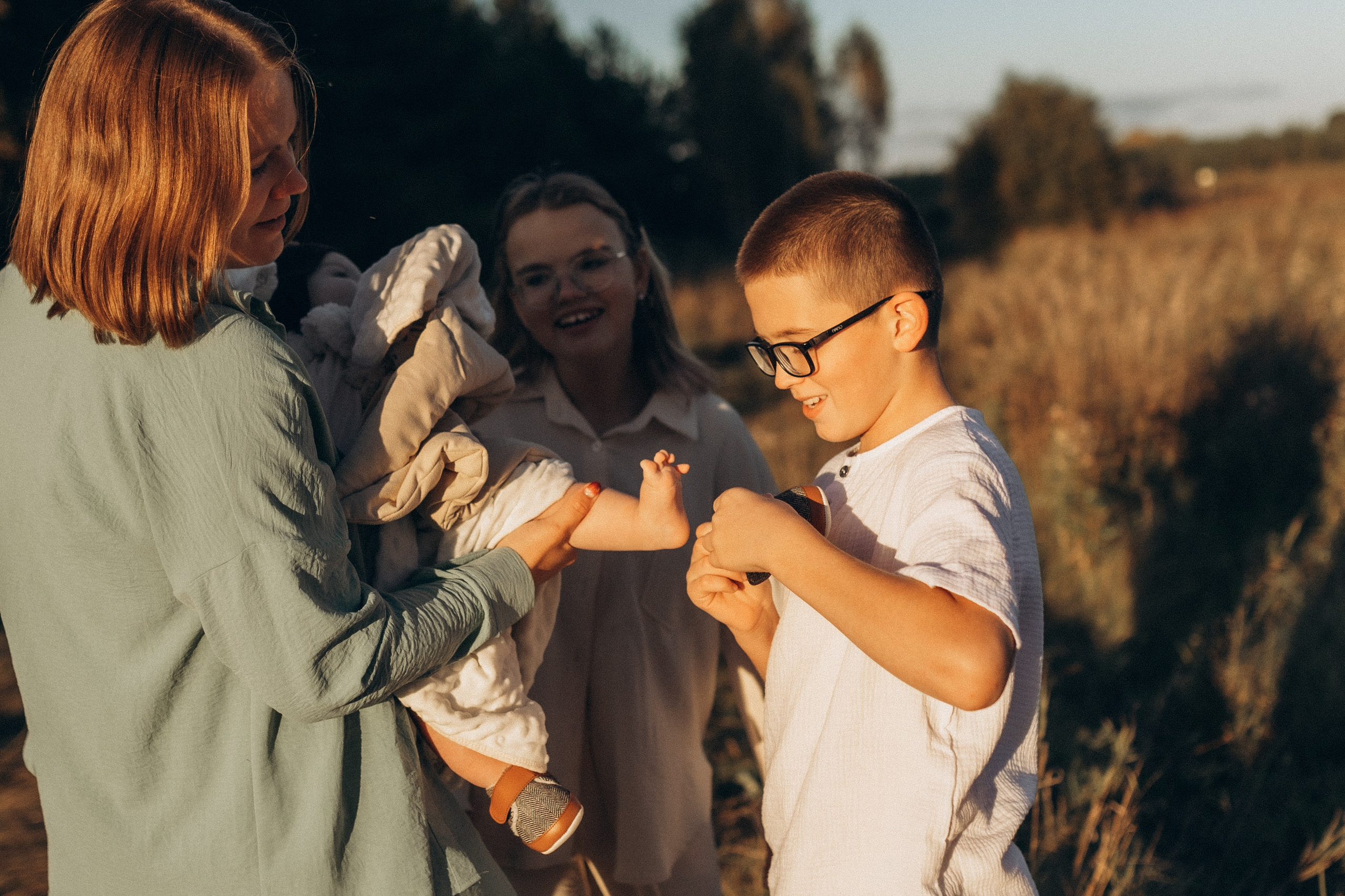 Теплый сентябрь. Семейный фотограф lifestyle в Новосибирске Елена Шпилевая