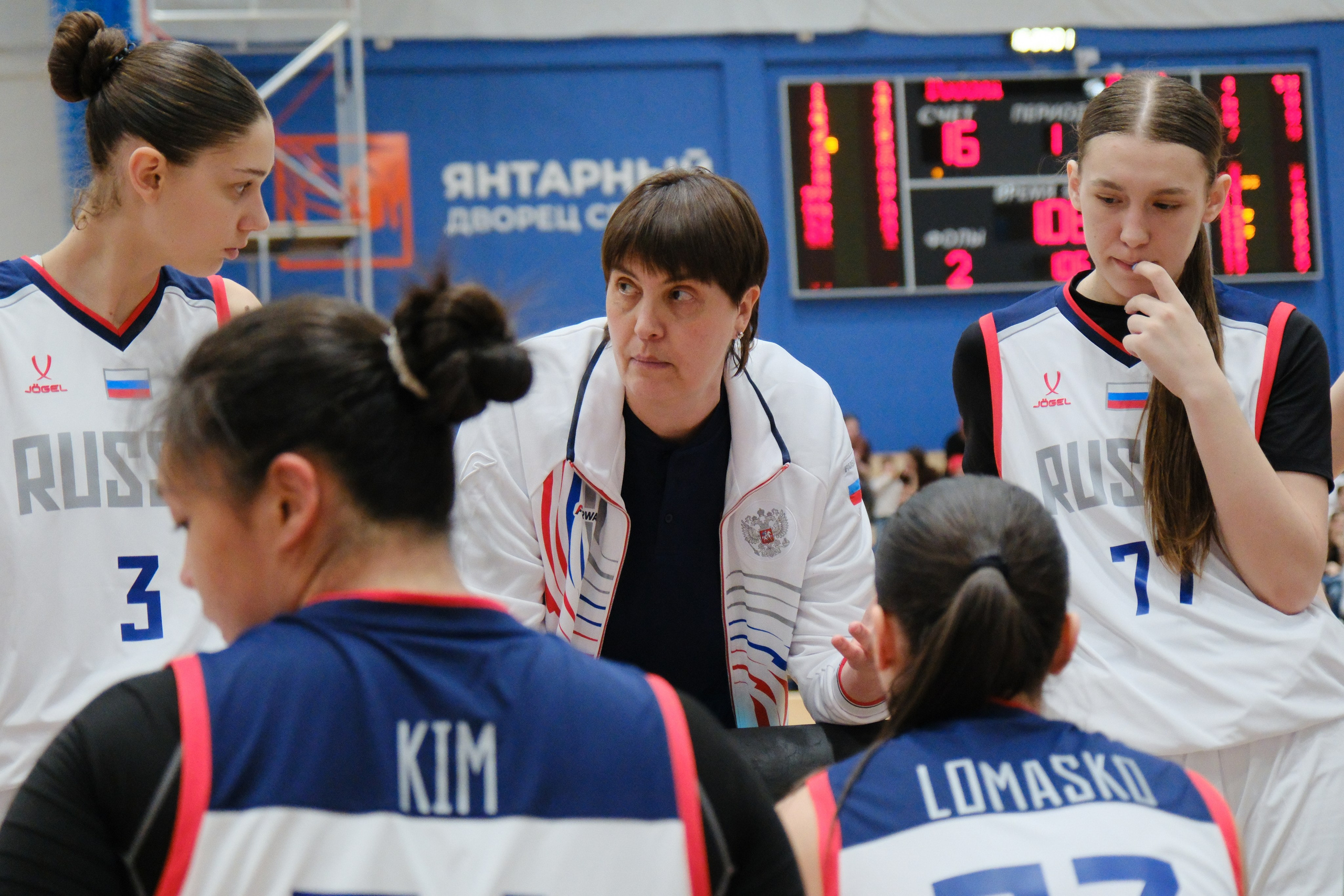 РКИ. Баскетбол. Девушки U17. Игра 1. Репортажный фотограф в Калининграде | Приходько Геннадий