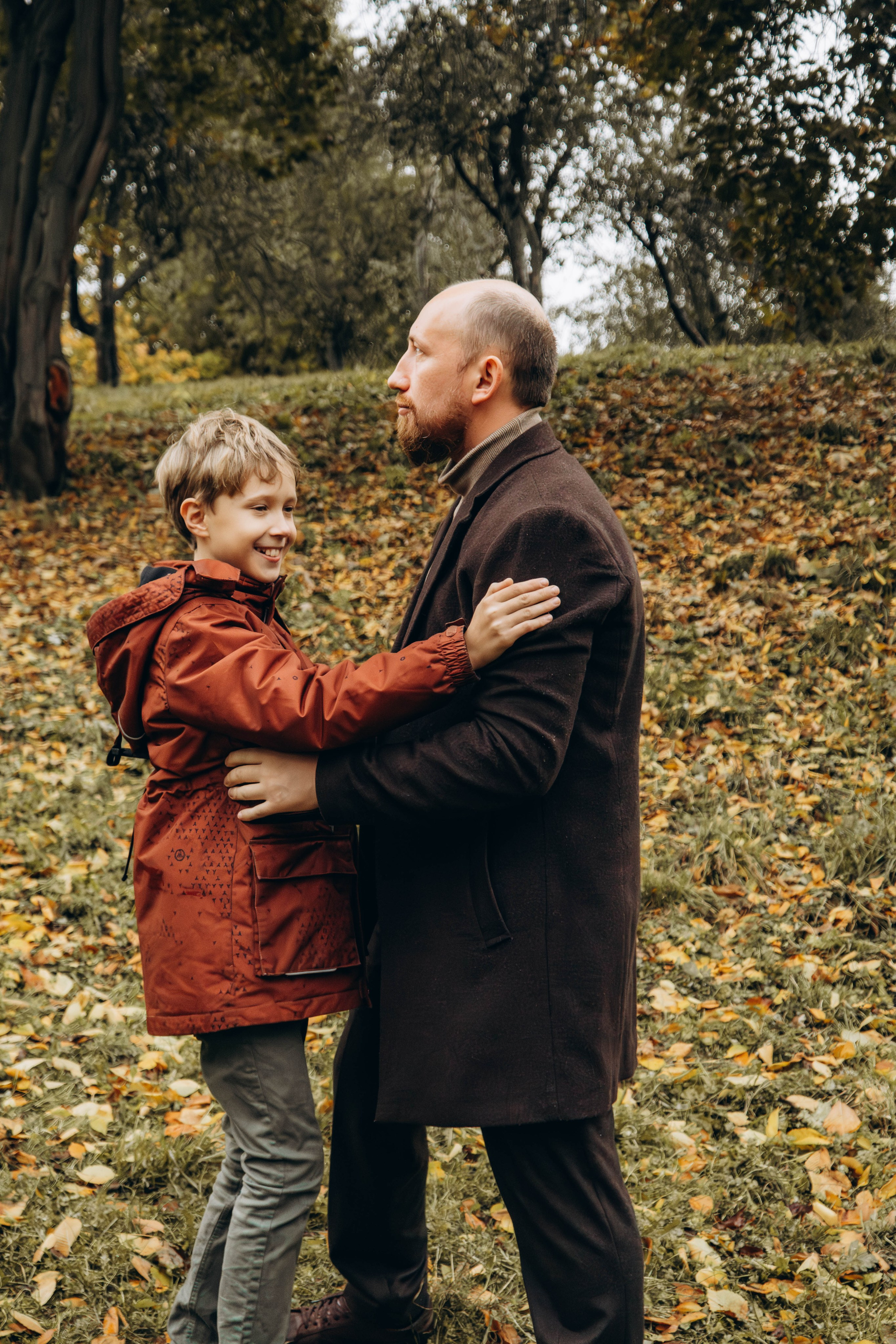 Осенняя семейная съемка в парке Царицыно. Фотограф Москва Валерия Веденина