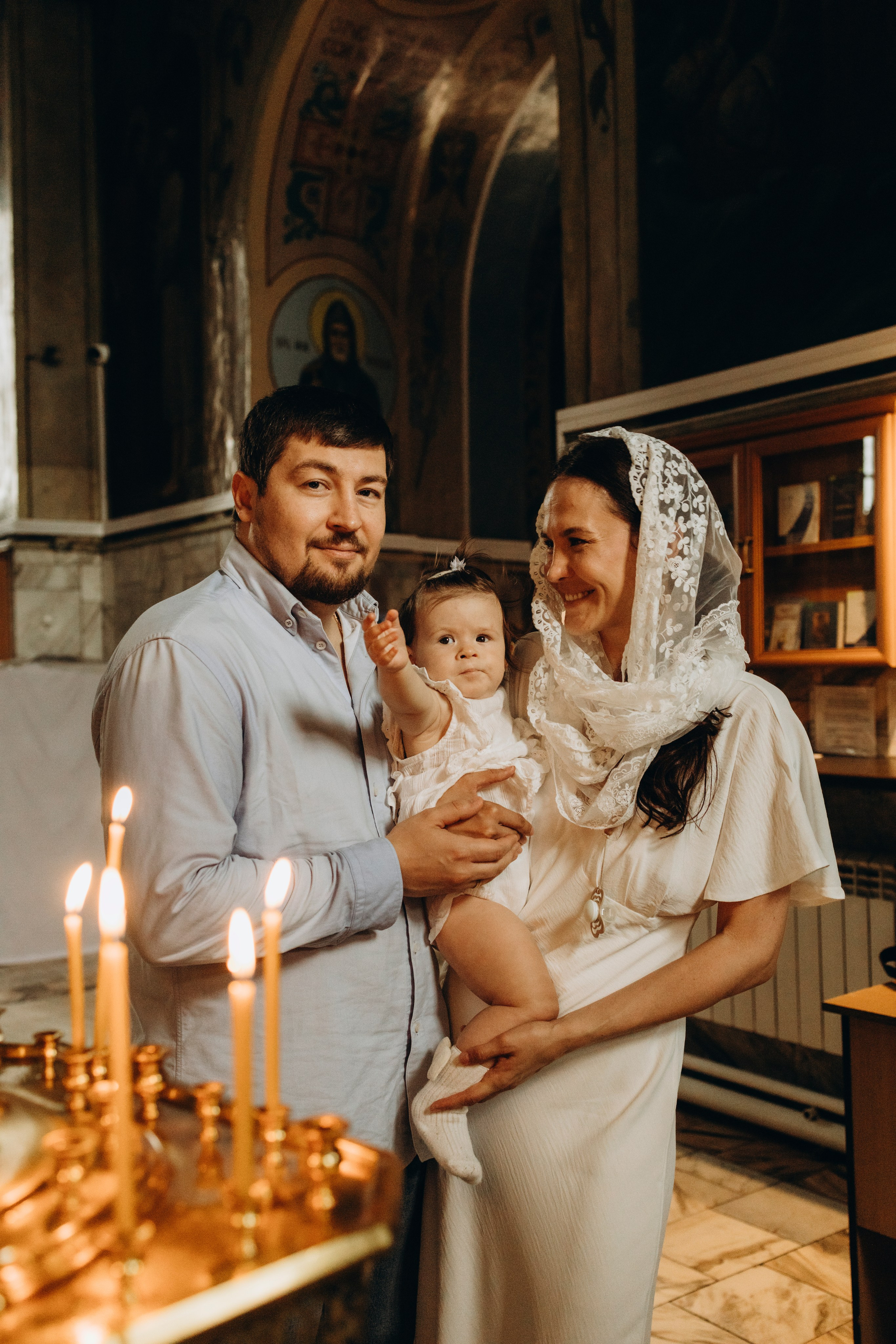 Крещение Софии. Lifestyle семейный и детский фотограф в Омске Иванова Екатерина