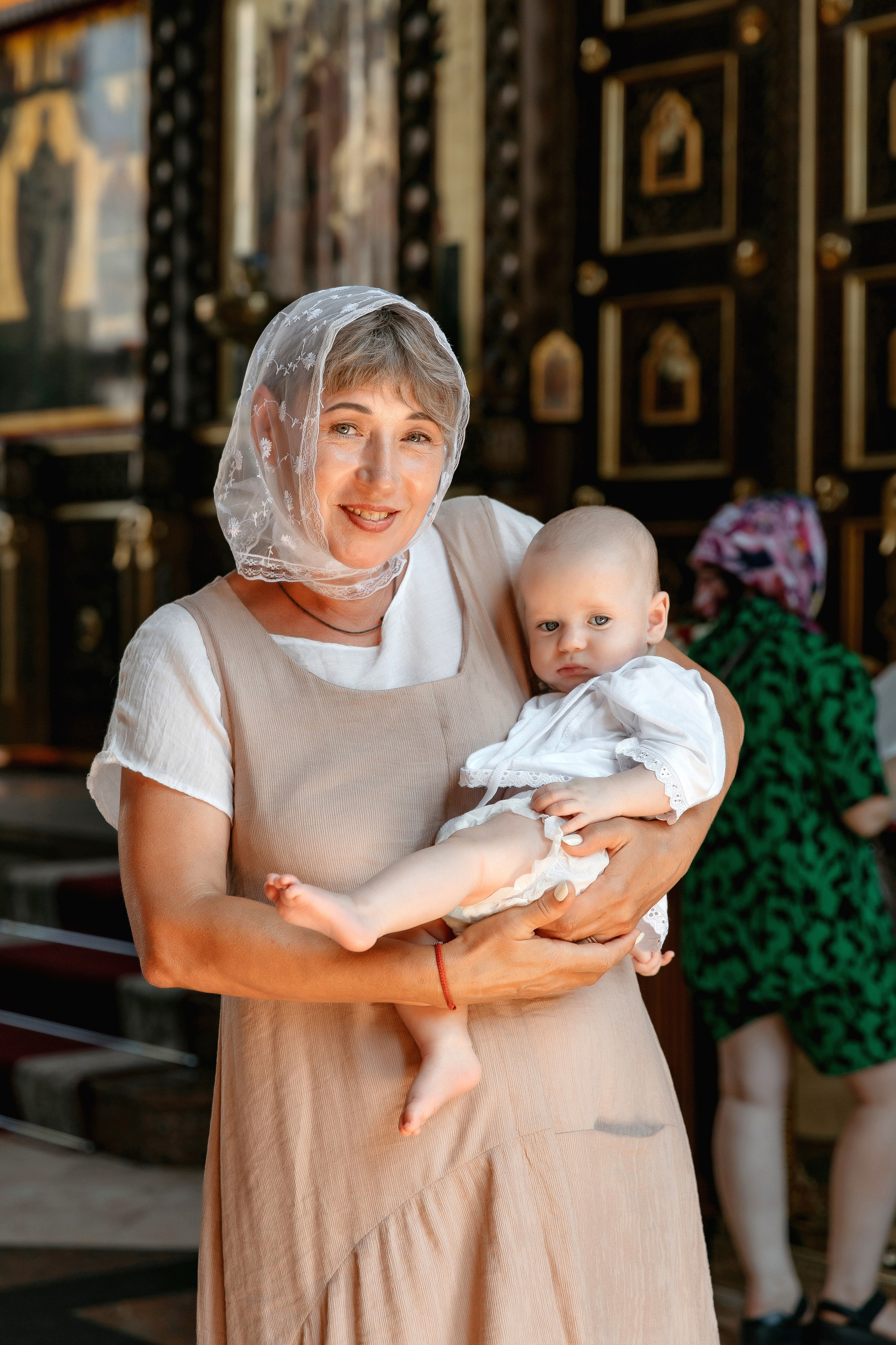 Таинство Крещения Михаила. Свадебный и Семейный Фотограф в Краснодаре