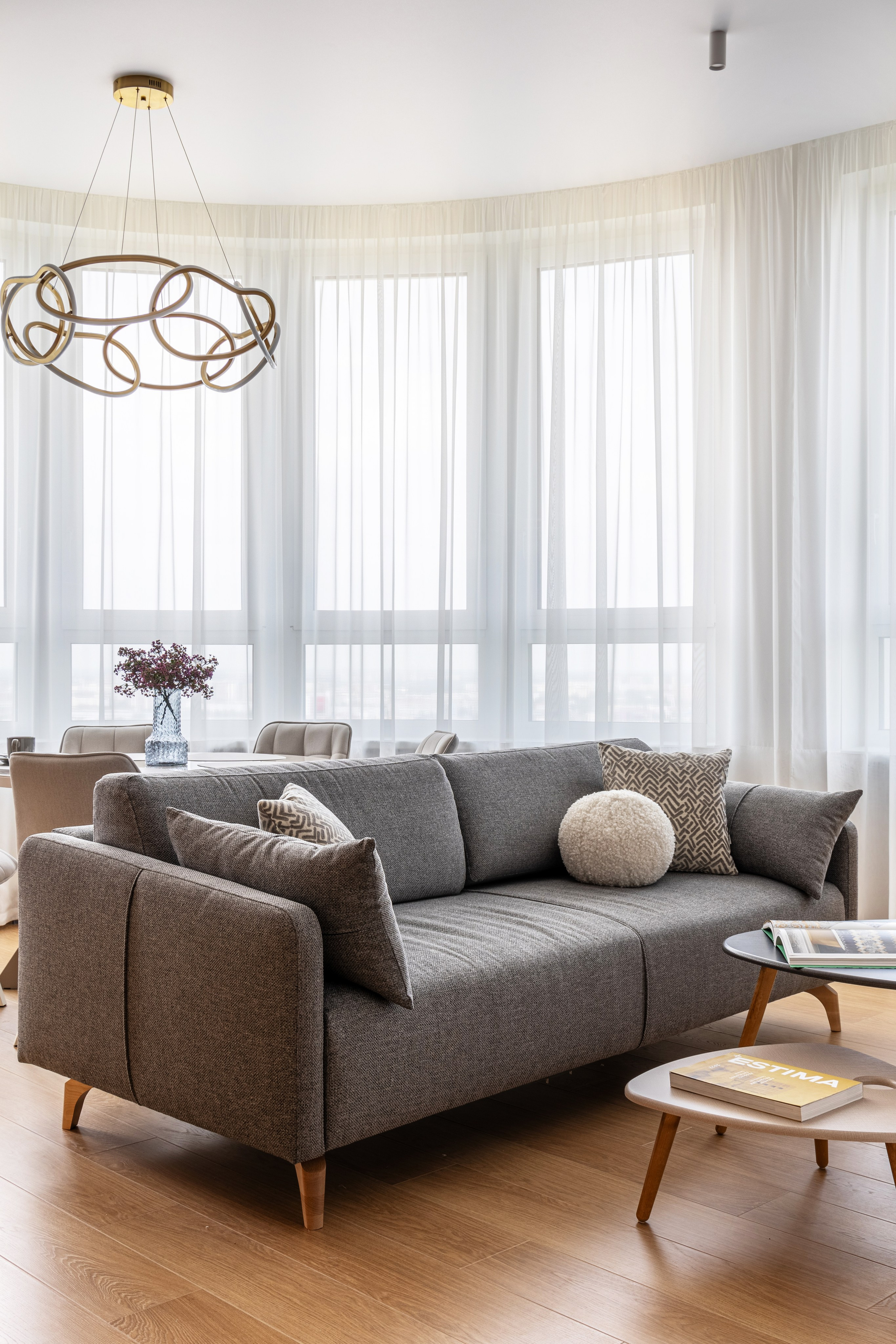 Фотосъемка квартиры в Km Residence Prime. Интерьерный фотограф в Нижнем Новгороде и Москве Владимир Гудков