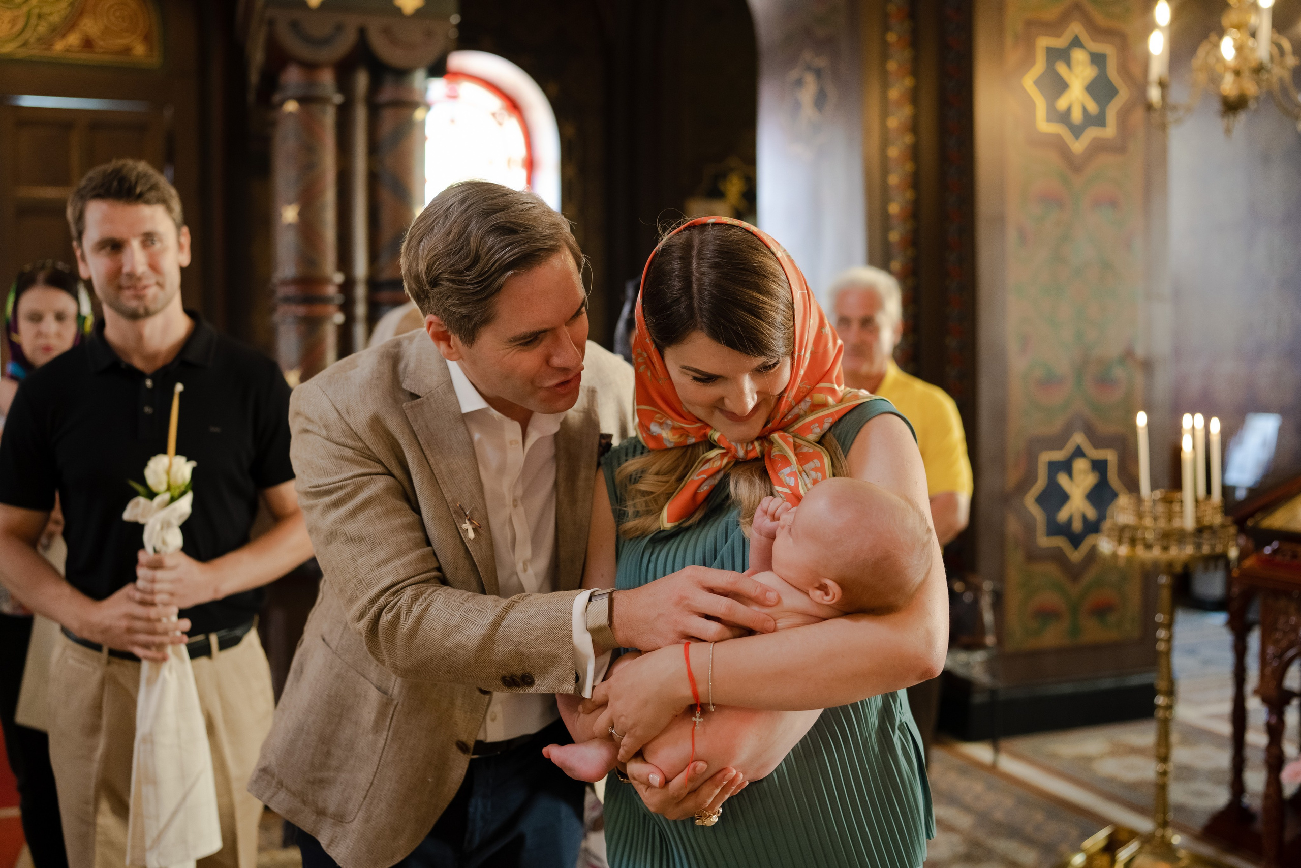 Oscar baptism. Professional Wedding Photographer Geneva & Romande Switzerland | Tanya Creator