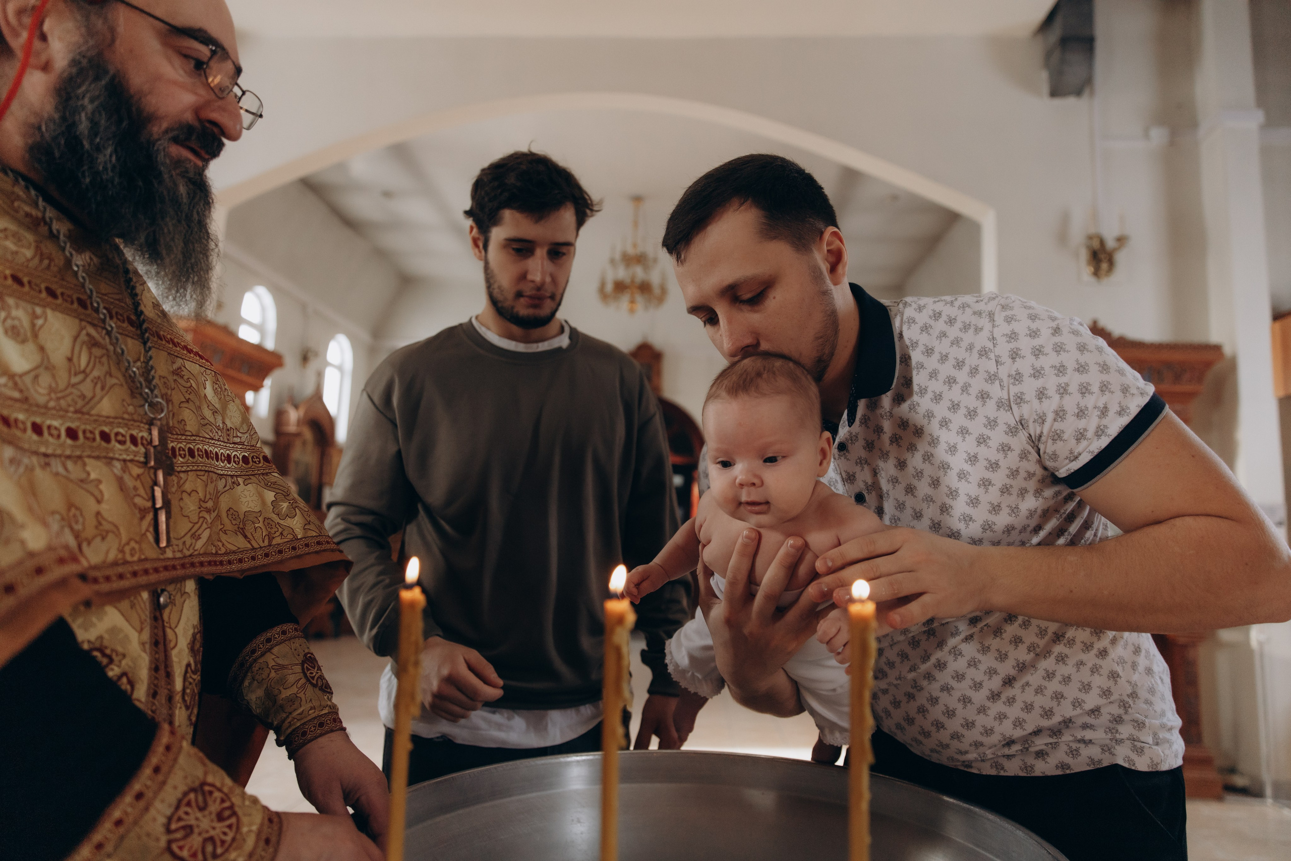 Таинство Крещения. Северная церковь. Фотограф Новый Уренгой I Ньюборн I Фотограф материнства I ЯНАО
