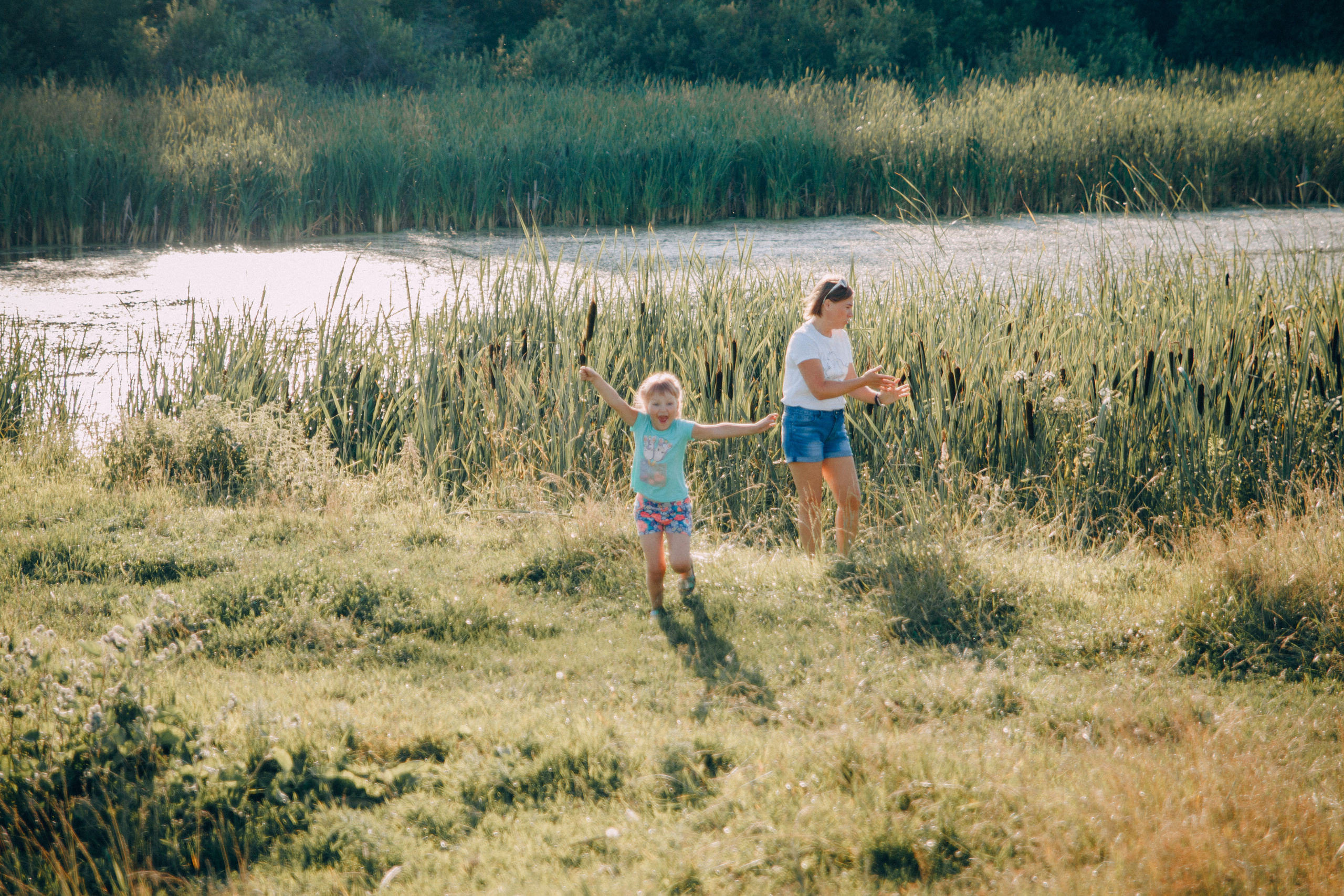 Семейная фотосессия Олеси с детьми. Семейный и женский фотограф в Красноярске Алёна Барковская