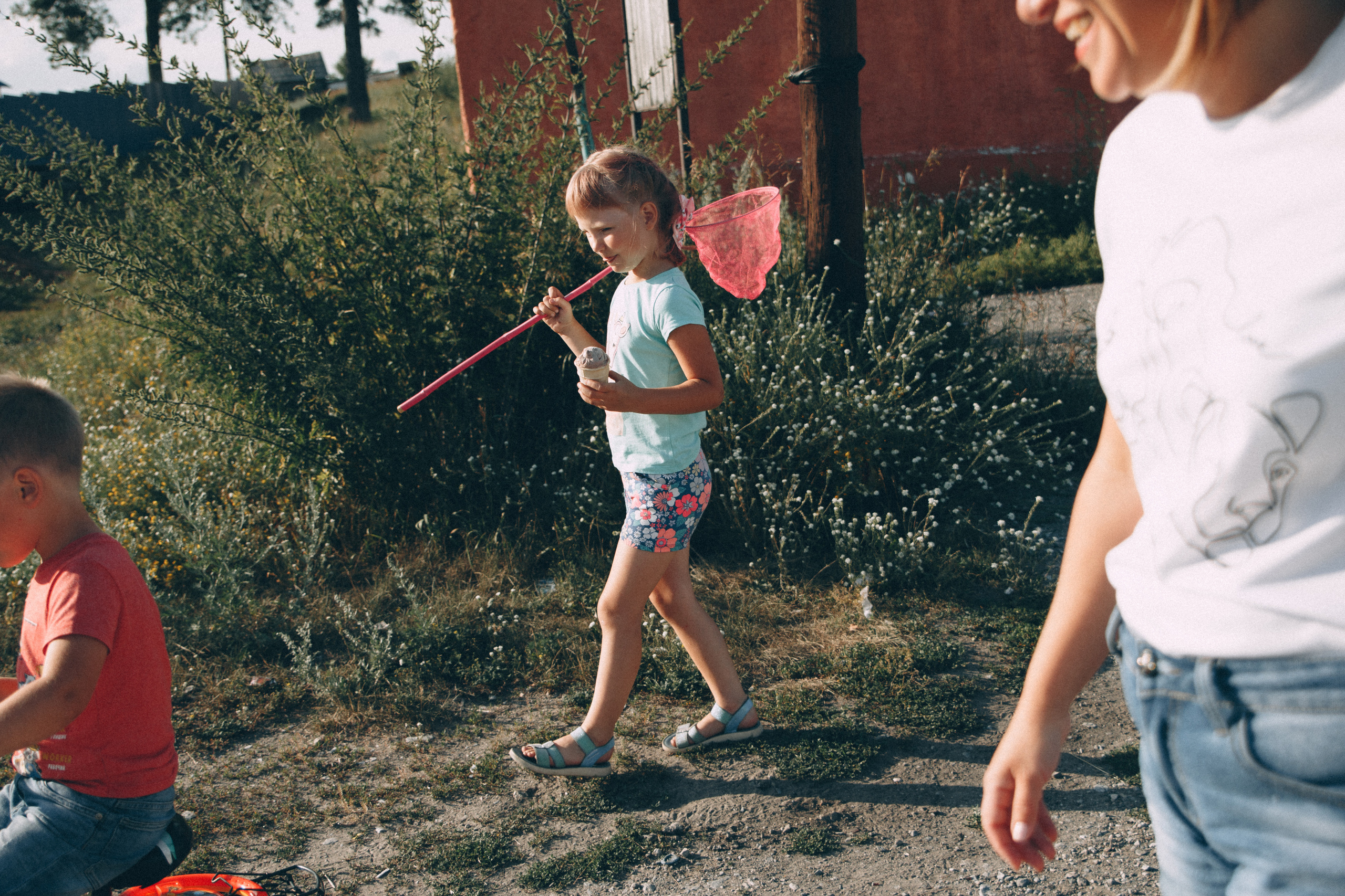 Семейная фотосессия Олеси с детьми. Семейный и женский фотограф в Красноярске Алёна Барковская