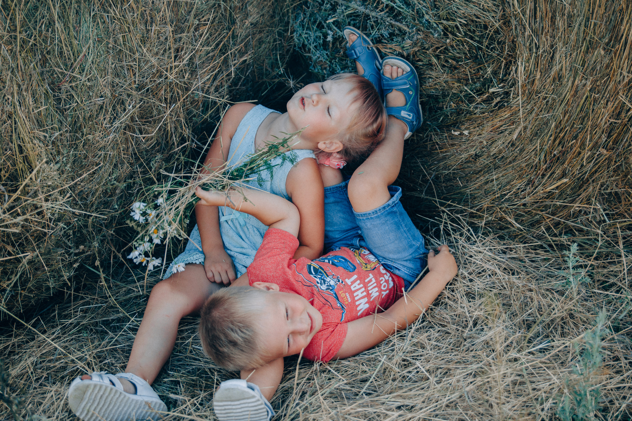 Семейная фотосессия Олеси с детьми. Семейный и женский фотограф в Красноярске Алёна Барковская