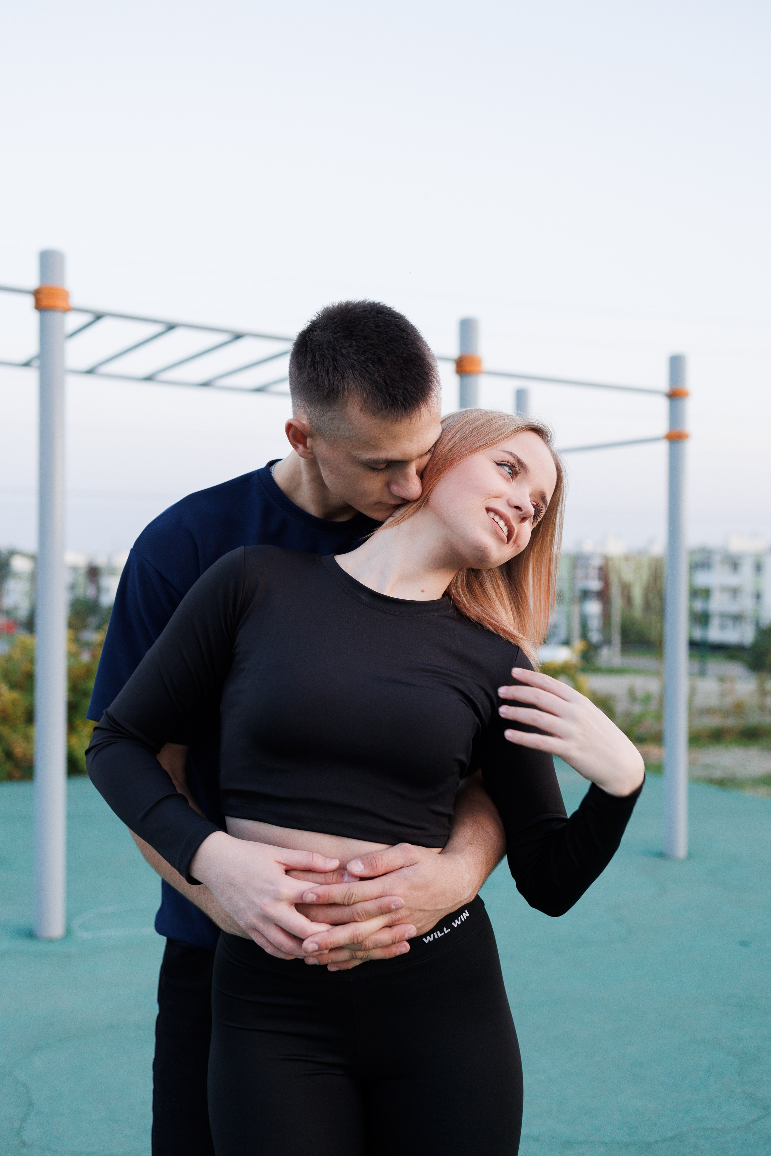 На спорт площадке (Настя+Игорь). Photograph Svetlana Volkova