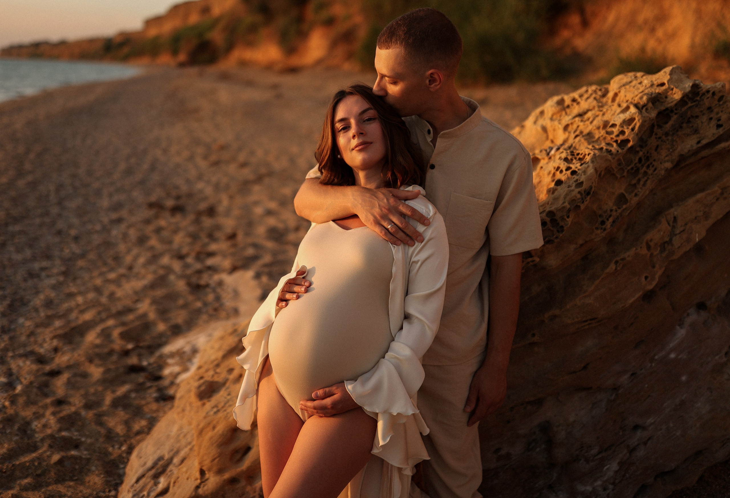 Беременность на закате. Фотограф в Севастополе и Крыму Артем Волобуев