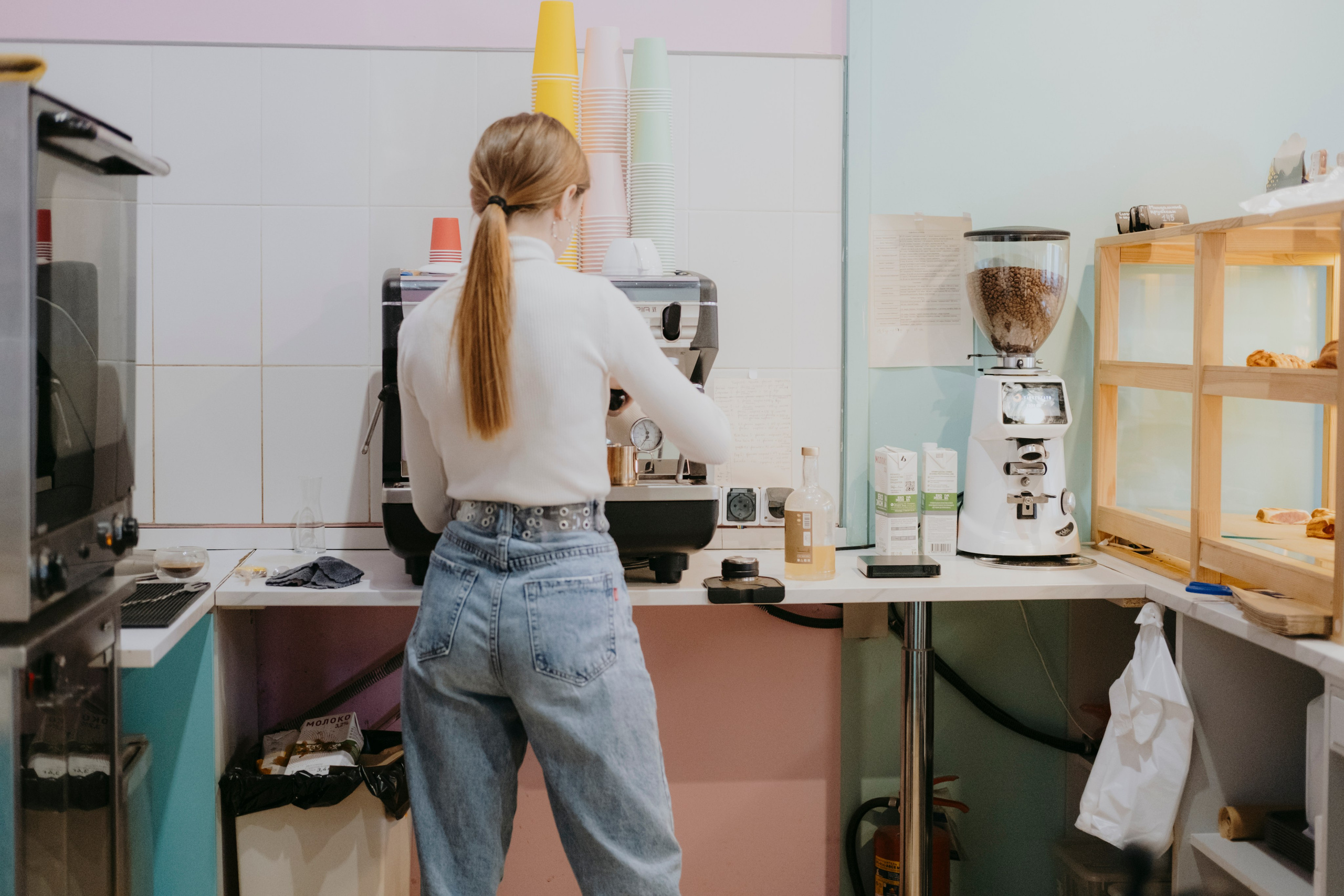 Контент-съёмка для кофейни. Портретный и семейный фотограф в СПб Марья Туранова