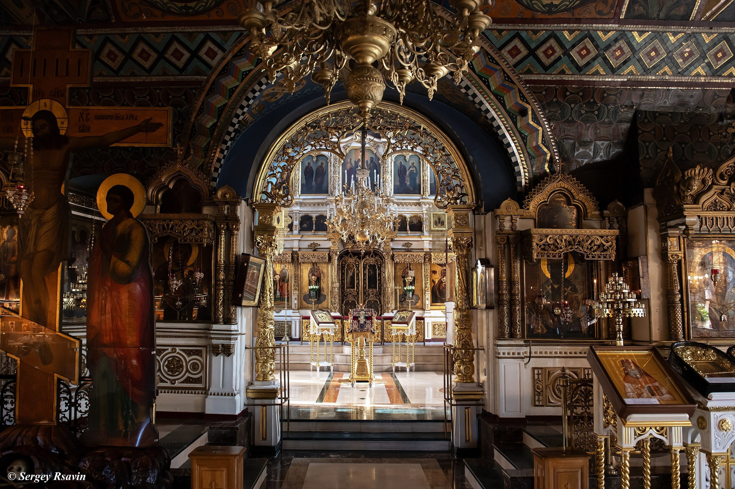 Съемка крещения. Фотограф в Москве Сергей Рсавин