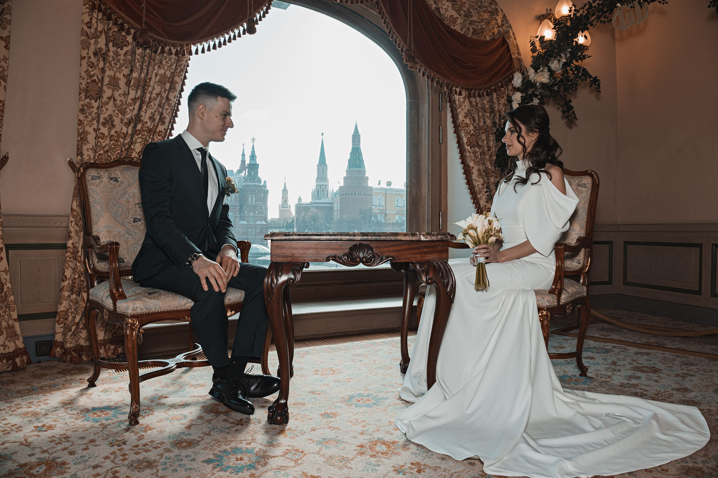 Свадьба Елены & Александра. Портретный и репортажный фотограф в Москве Katerina Tesla