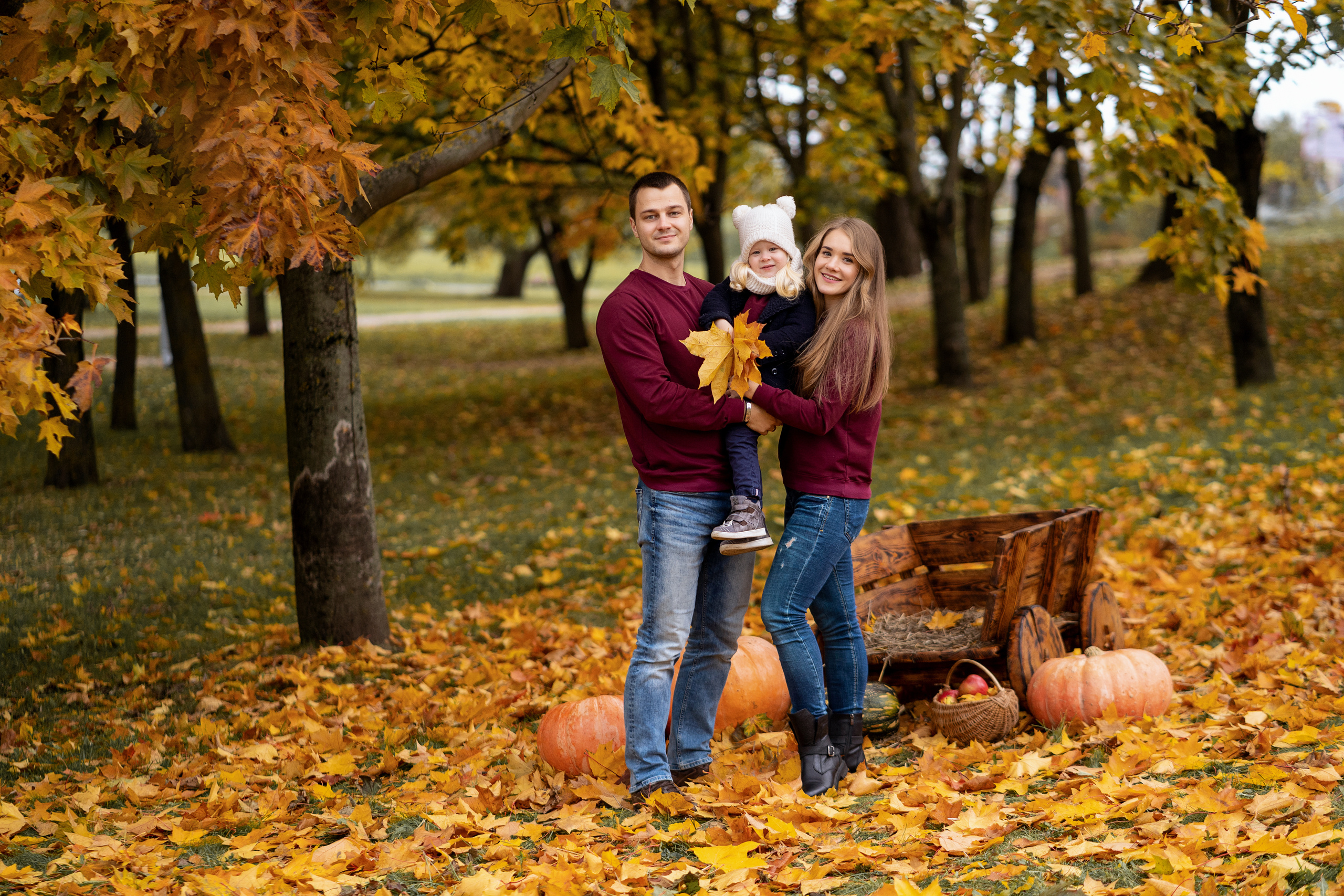 Пошуршим листьями???. Семейный и свадебный фотограф Минск, Беларусь Анна Орловская