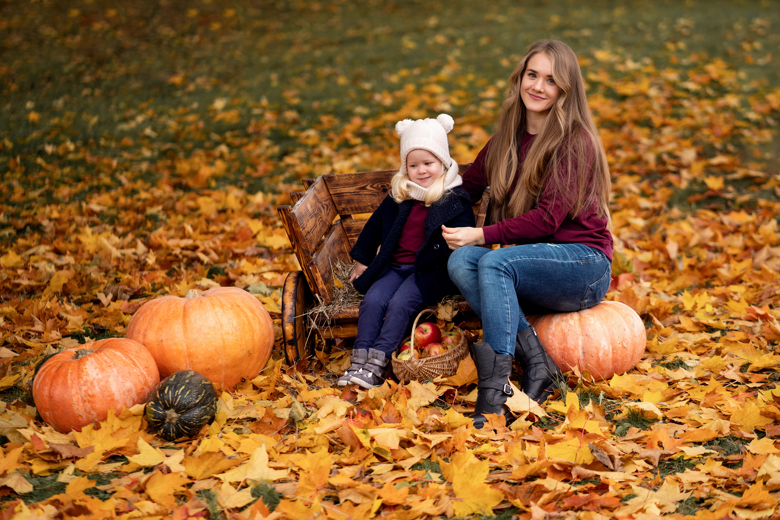 Пошуршим листьями???. Семейный и свадебный фотограф Минск, Беларусь Анна Орловская