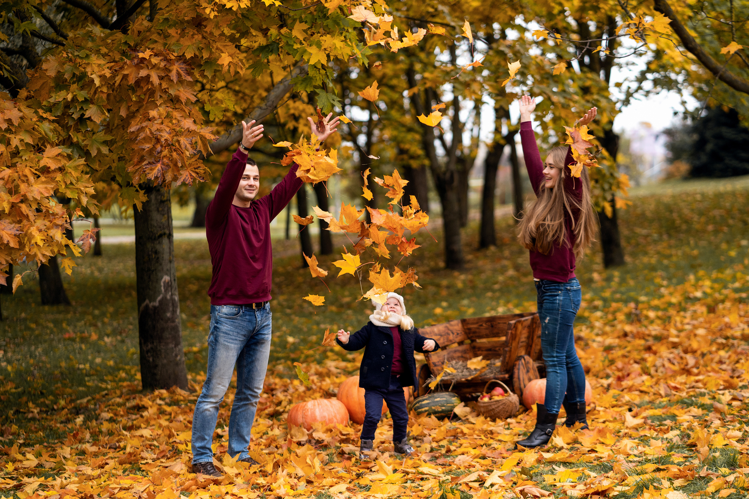 Пошуршим листьями???. Семейный и свадебный фотограф Минск, Беларусь Анна Орловская