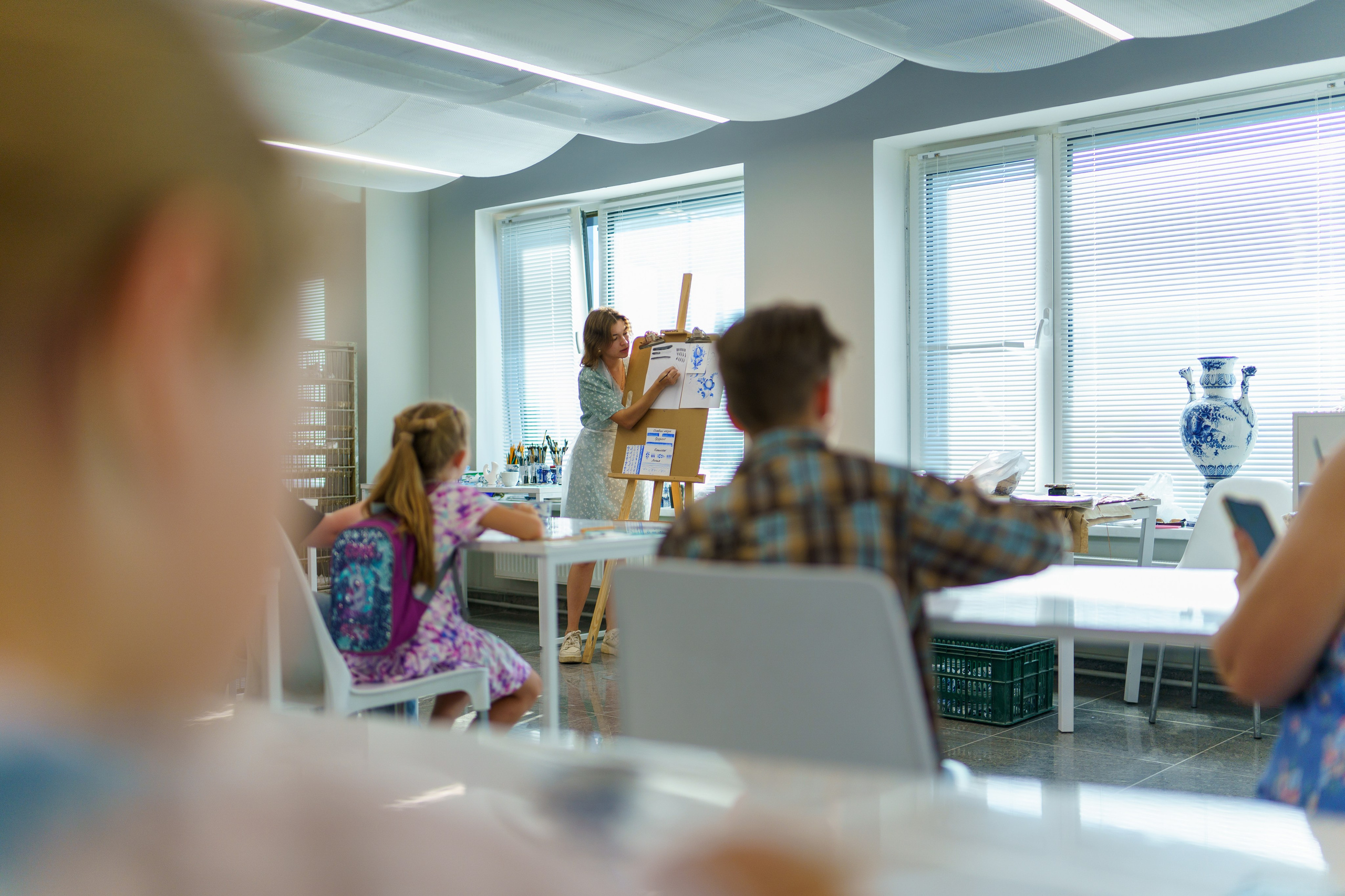 Gzhel fairy tale — Гжельская сказка