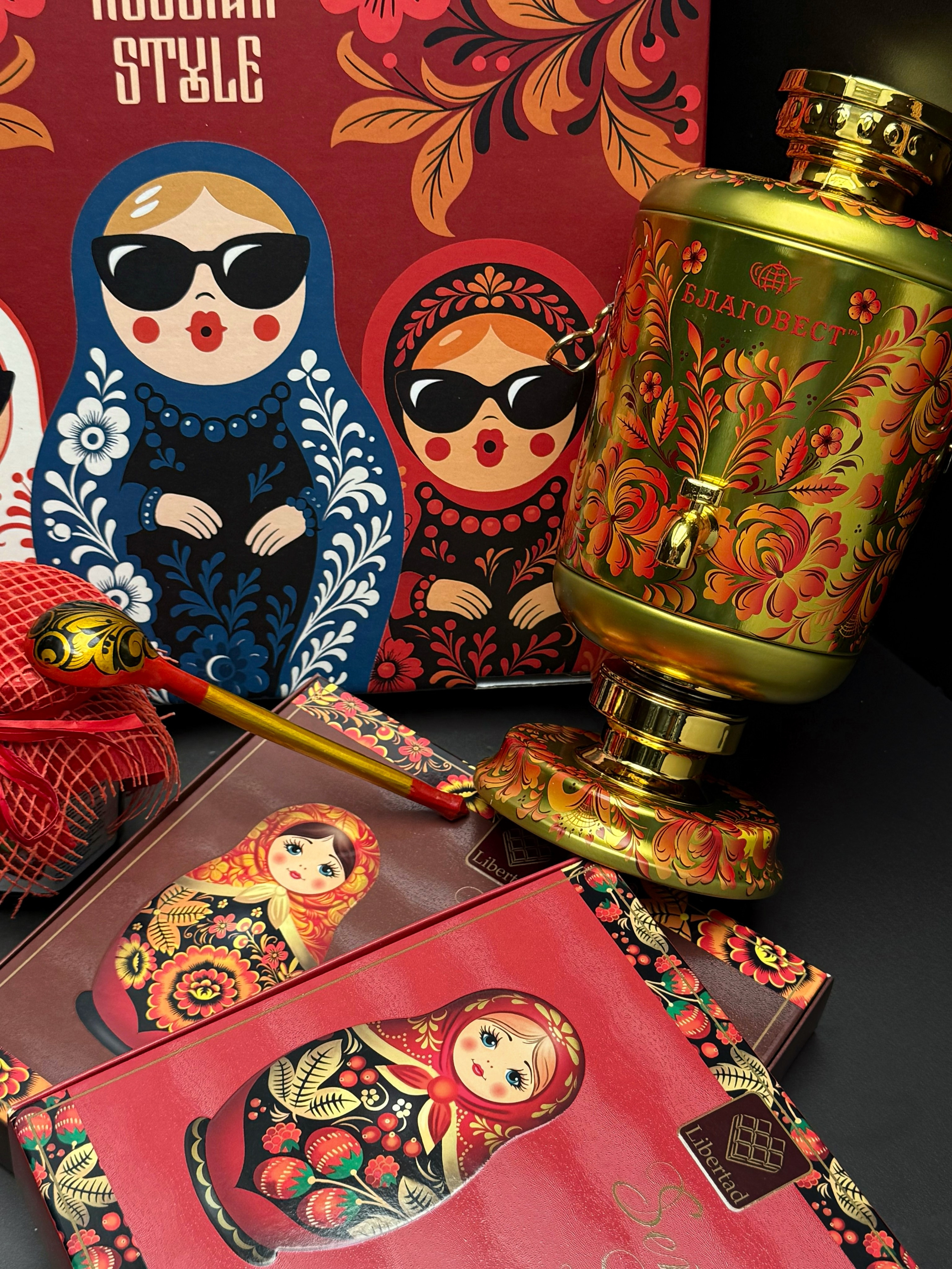Подарок «Русский стиль». Студия подарочных наборов «Владия»