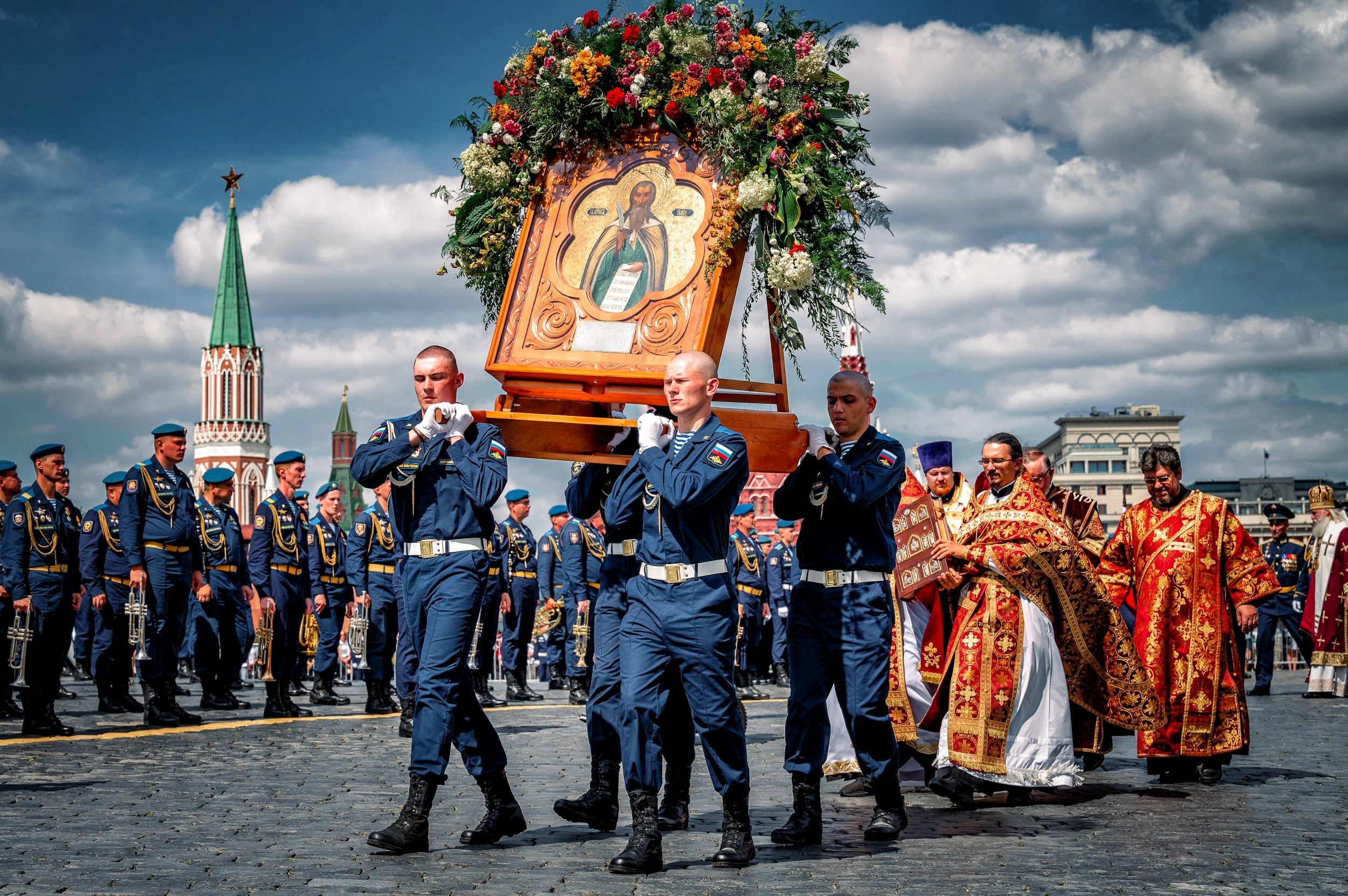 День ВДВ в Москве. Бизнес фотограф в Москве Алексей Кознев