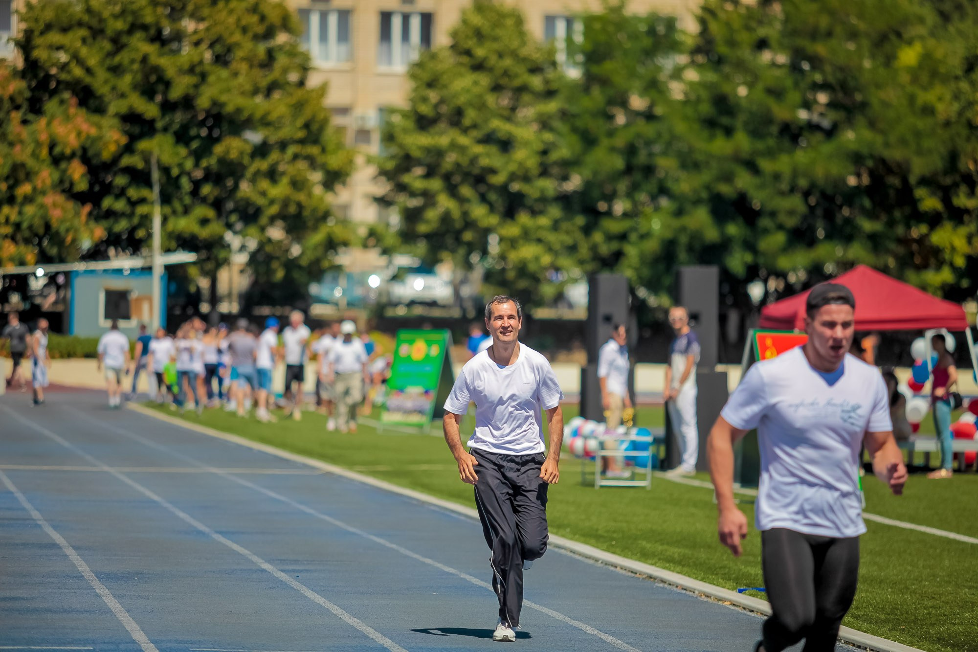 День Физкульт. Максим Матвийченко и Виктория Басова профессионалы своего дела